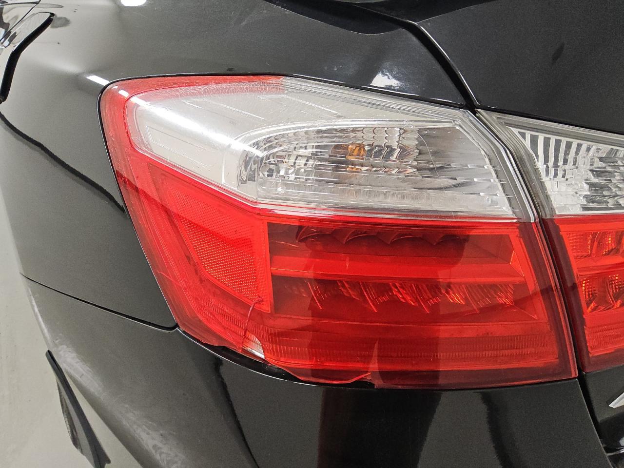 2015 Honda Accord Exl Black vin: 1HGCR2F87FA160005 Damage: Left Tail Light, Broken, Replacement Required