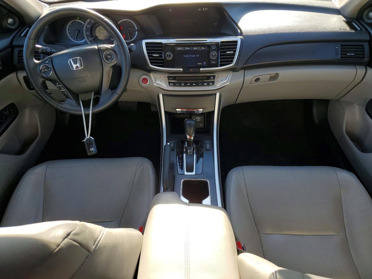 2015 Honda Accord Exl Gray vin: 1HGCR2F87FA160246