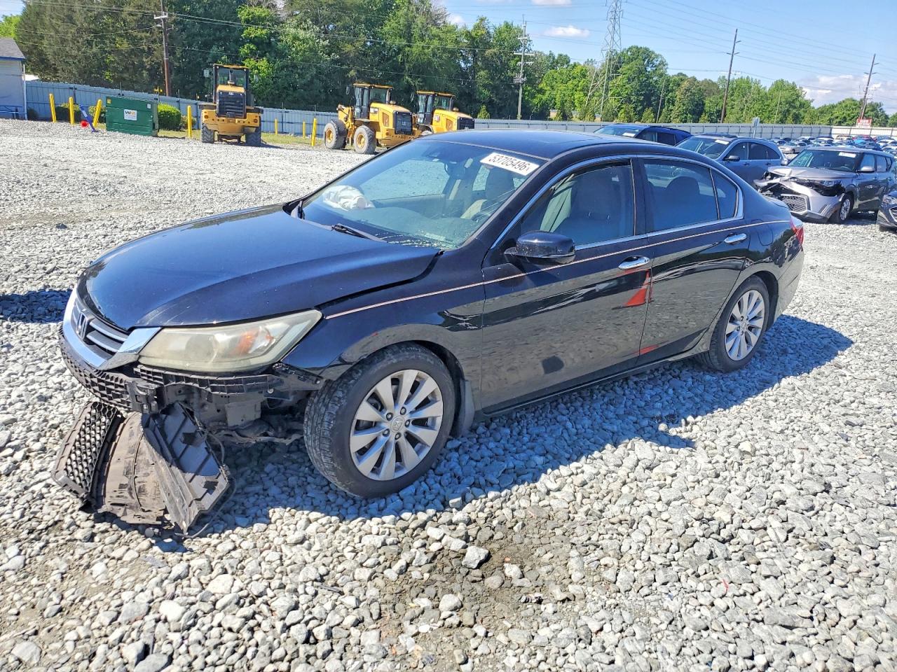 2015 Honda Accord Exl Black vin: 1HGCR2F87FA202060