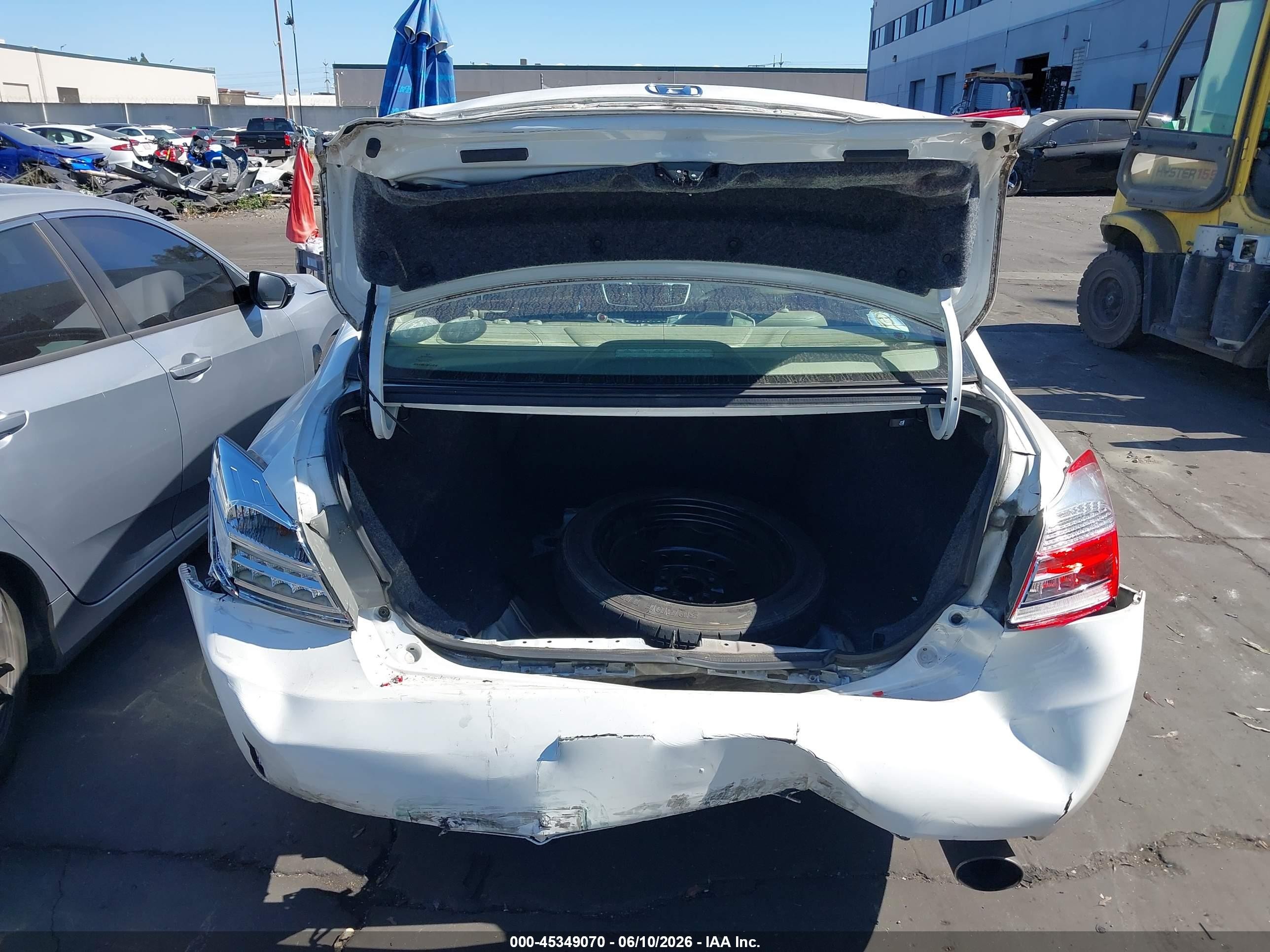 2015 Honda Accord Ex-l White vin: 1HGCR2F87FA214239