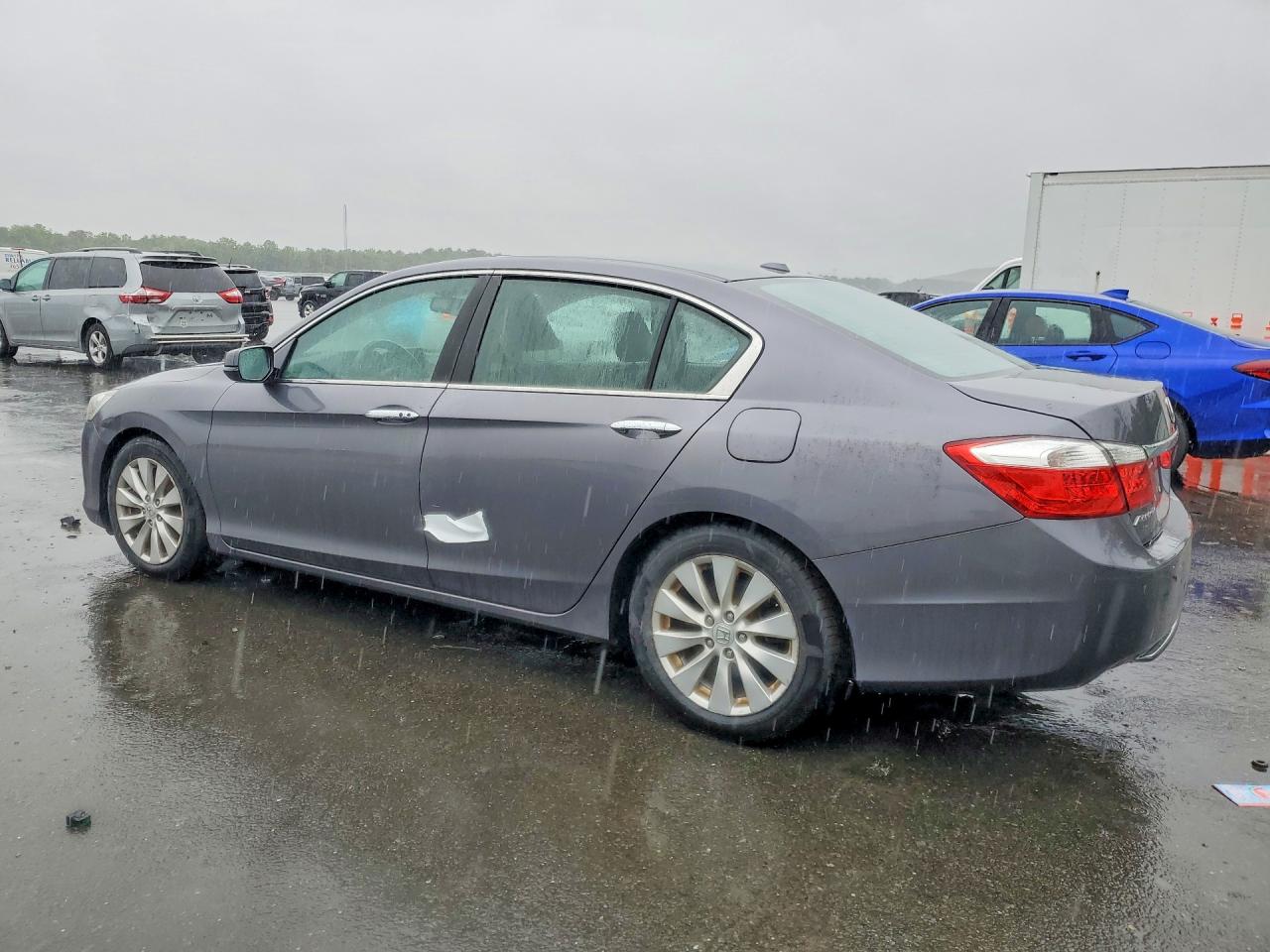 2015 Honda Accord Exl Gray vin: 1HGCR2F87FA216119