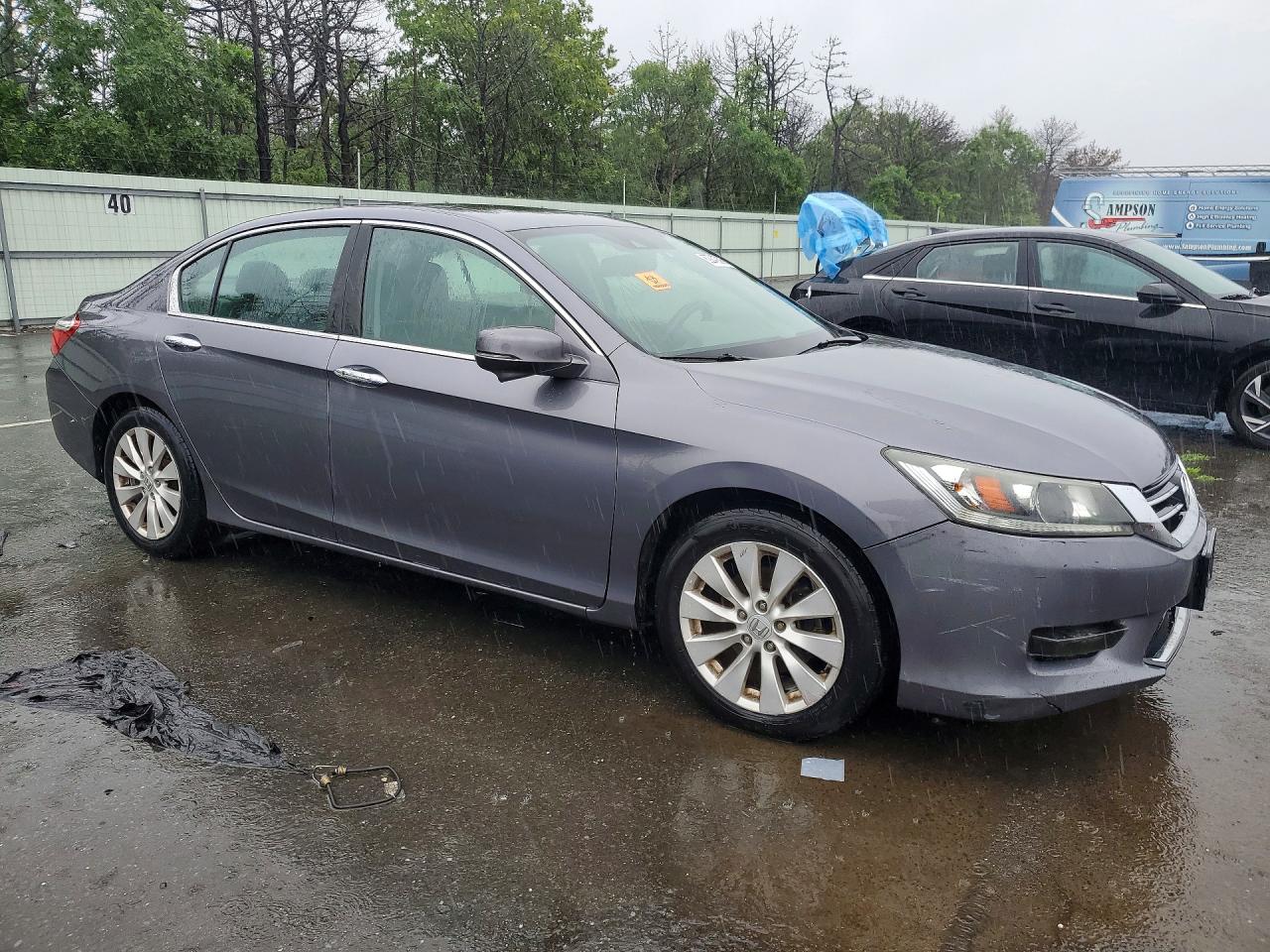 2015 Honda Accord Exl Gray vin: 1HGCR2F87FA216119
