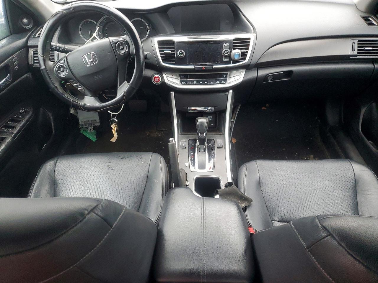2015 Honda Accord Exl Gray vin: 1HGCR2F87FA216119