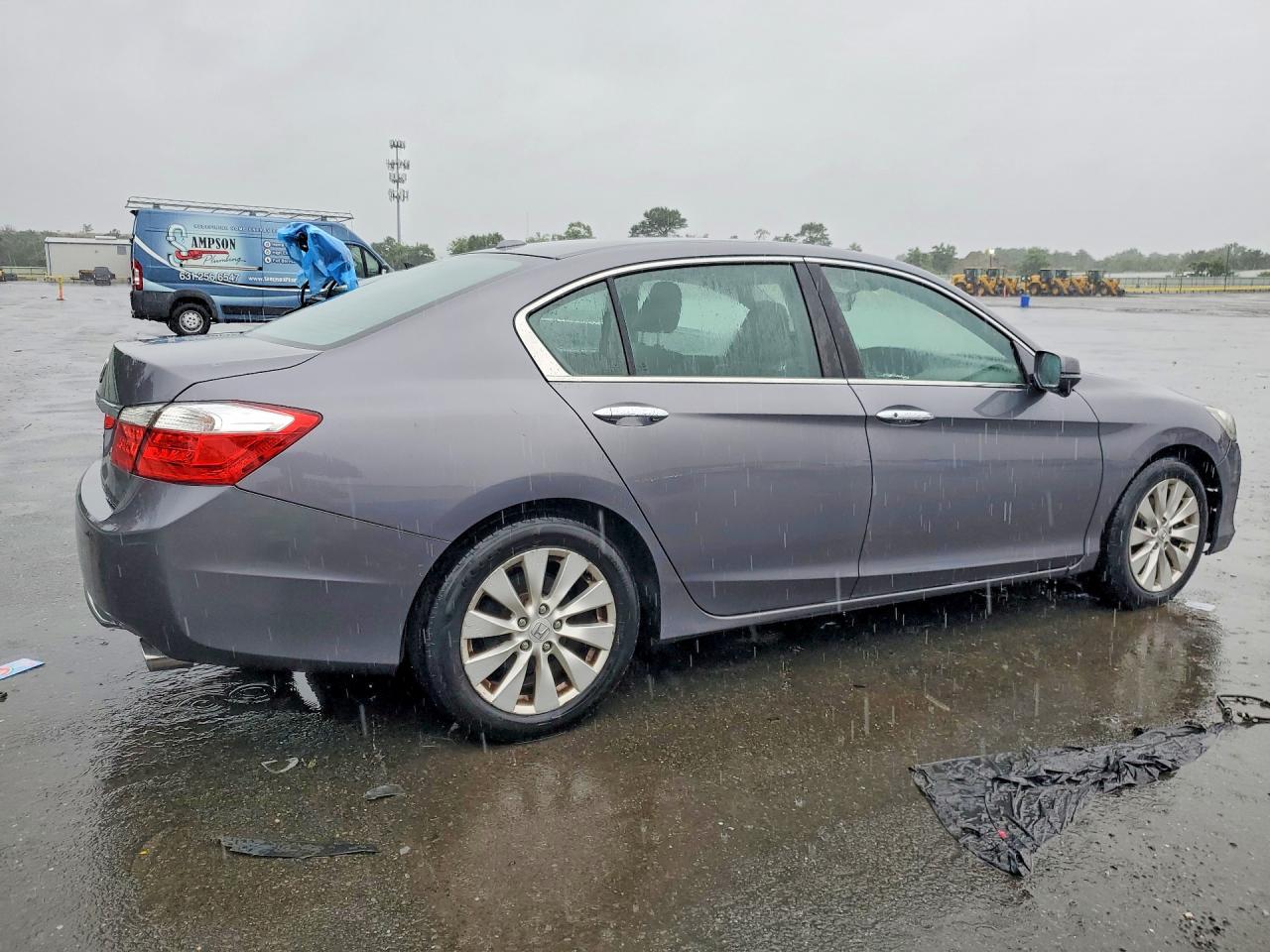 2015 Honda Accord Exl Gray vin: 1HGCR2F87FA216119