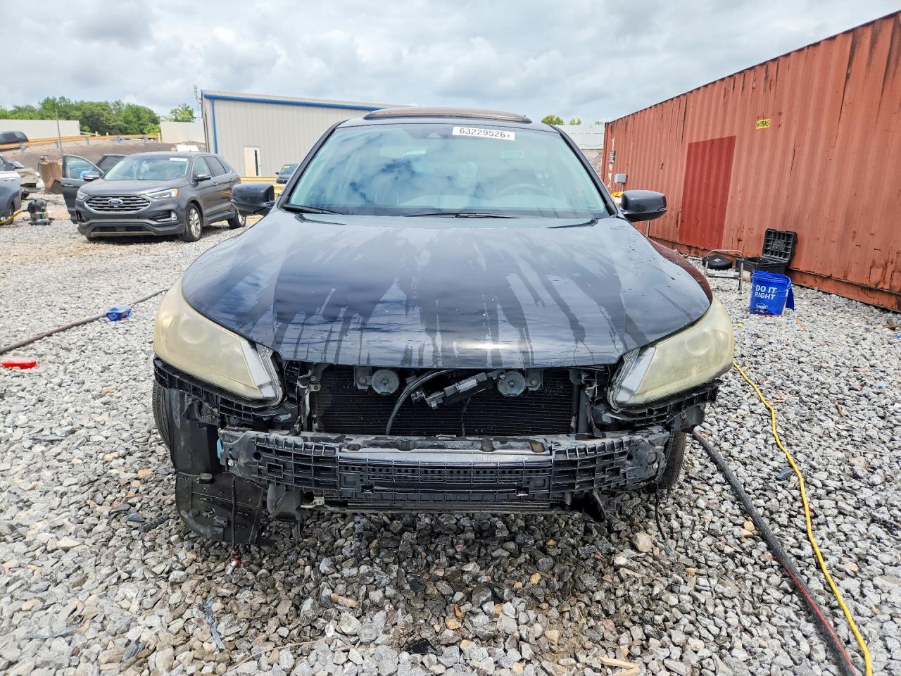 2015 Honda Accord Exl Черный vin: 1HGCR2F87FA229131