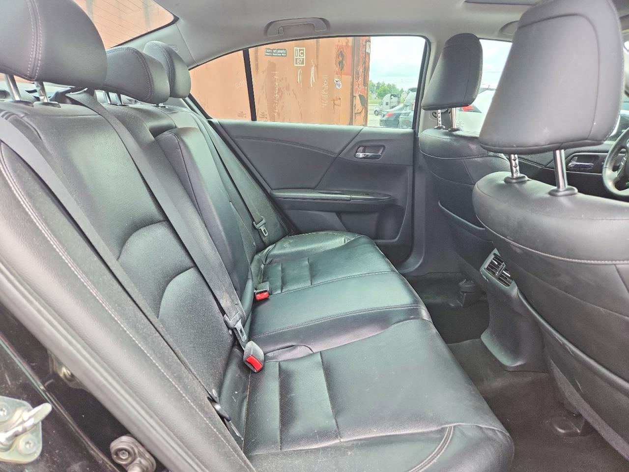2015 Honda Accord Exl Черный vin: 1HGCR2F87FA229131