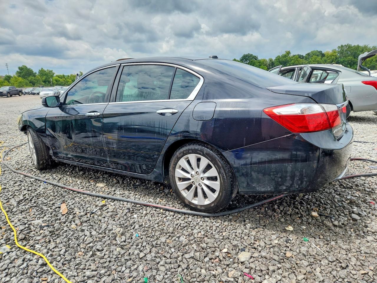 2015 Honda Accord Exl Черный vin: 1HGCR2F87FA229131