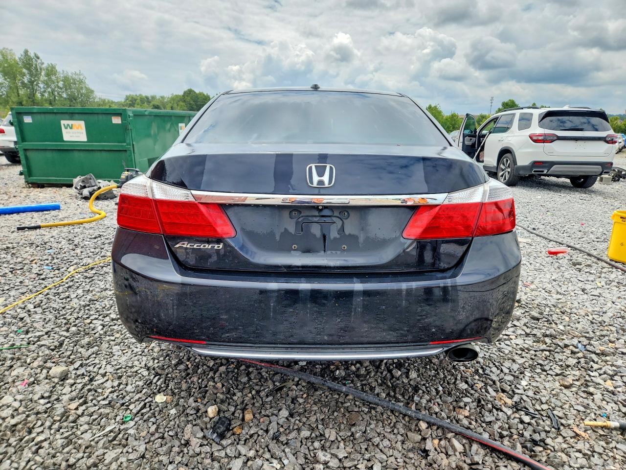 2015 Honda Accord Exl Черный vin: 1HGCR2F87FA229131