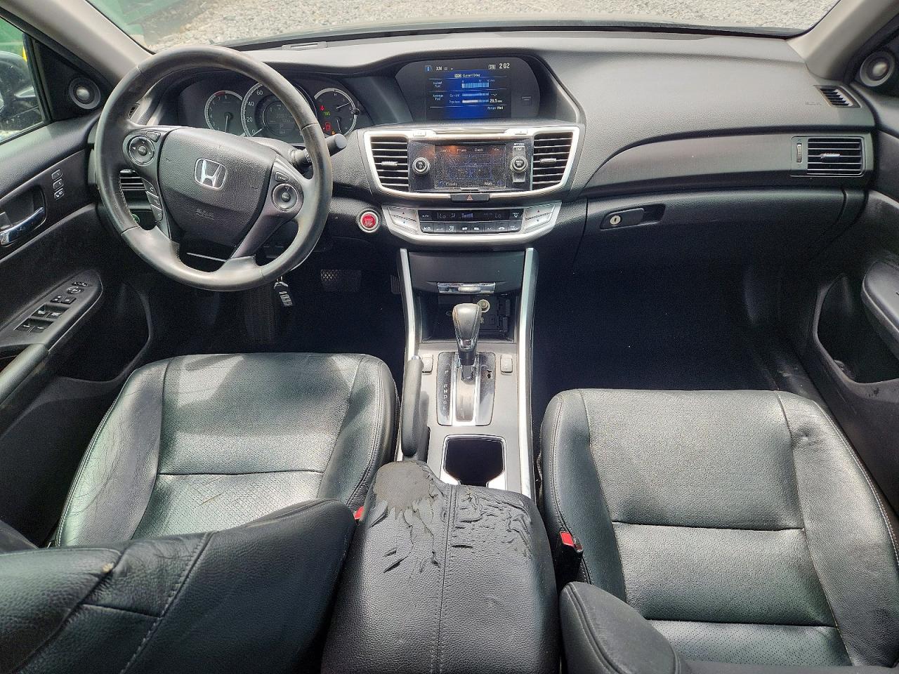 2015 Honda Accord Exl Черный vin: 1HGCR2F87FA229131