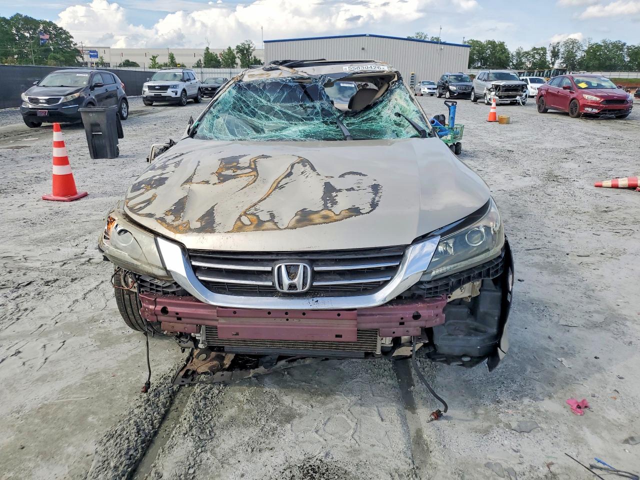 2015 Honda Accord Exl Gold vin: 1HGCR2F87FA241019