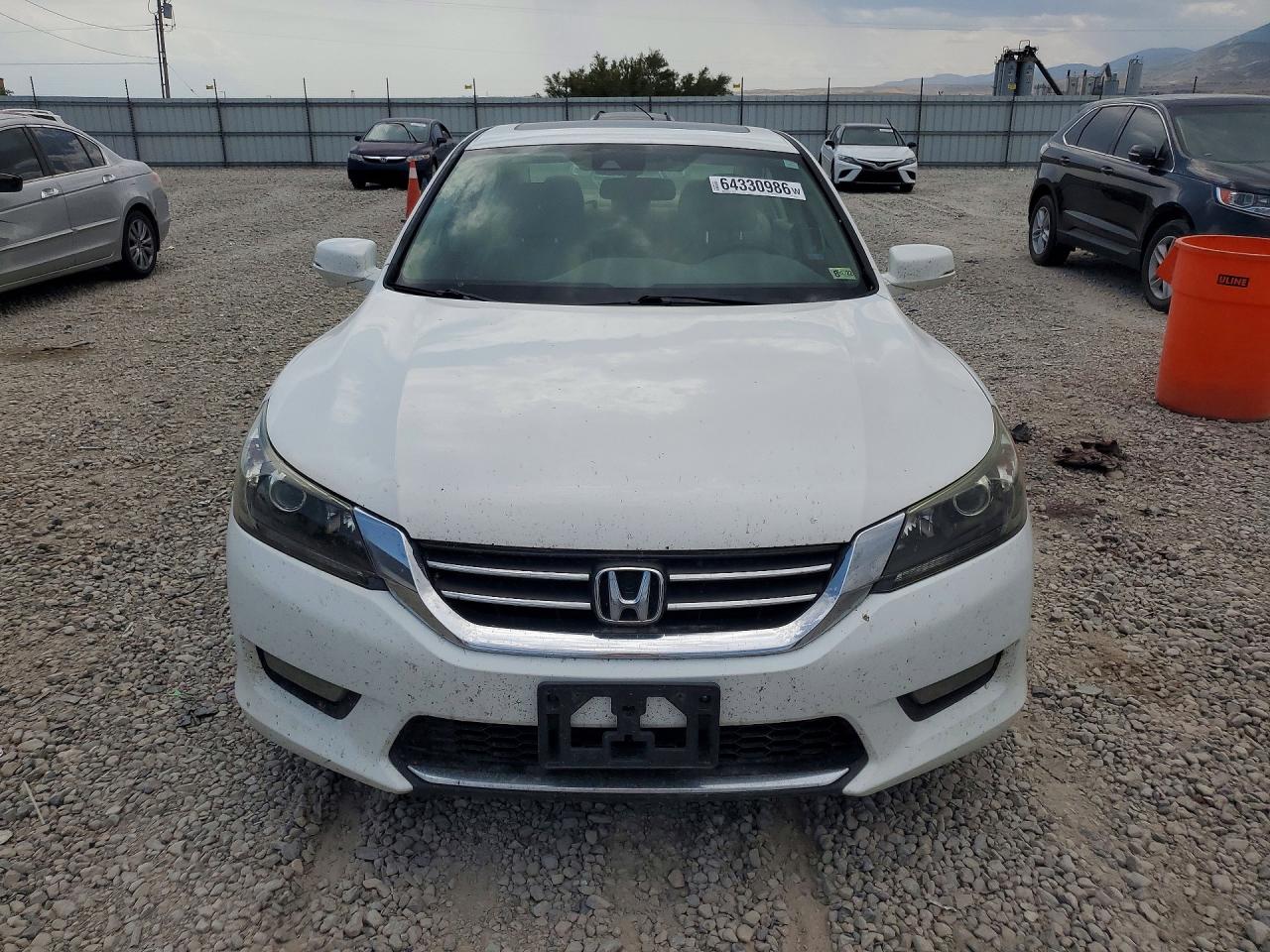 2015 Honda Accord Exl Белый vin: 1HGCR2F87FA241151