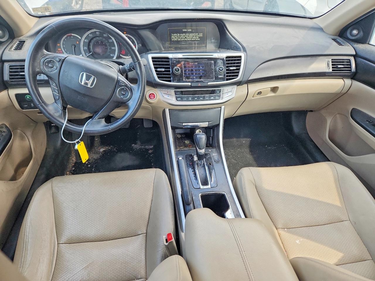 2015 Honda Accord Exl Белый vin: 1HGCR2F87FA241151