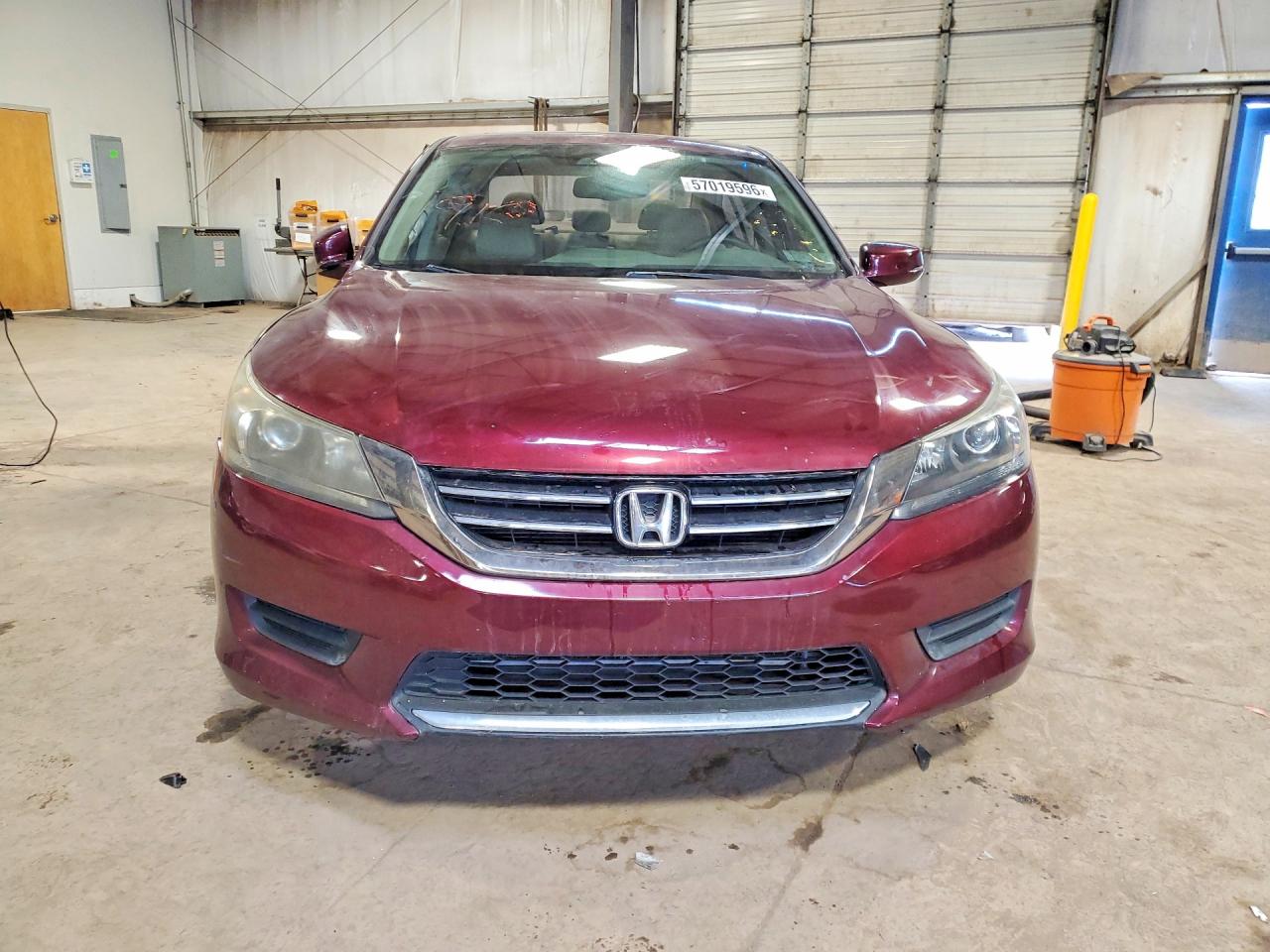 2015 Honda Accord Exl Burgundy vin: 1HGCR2F87FA248486