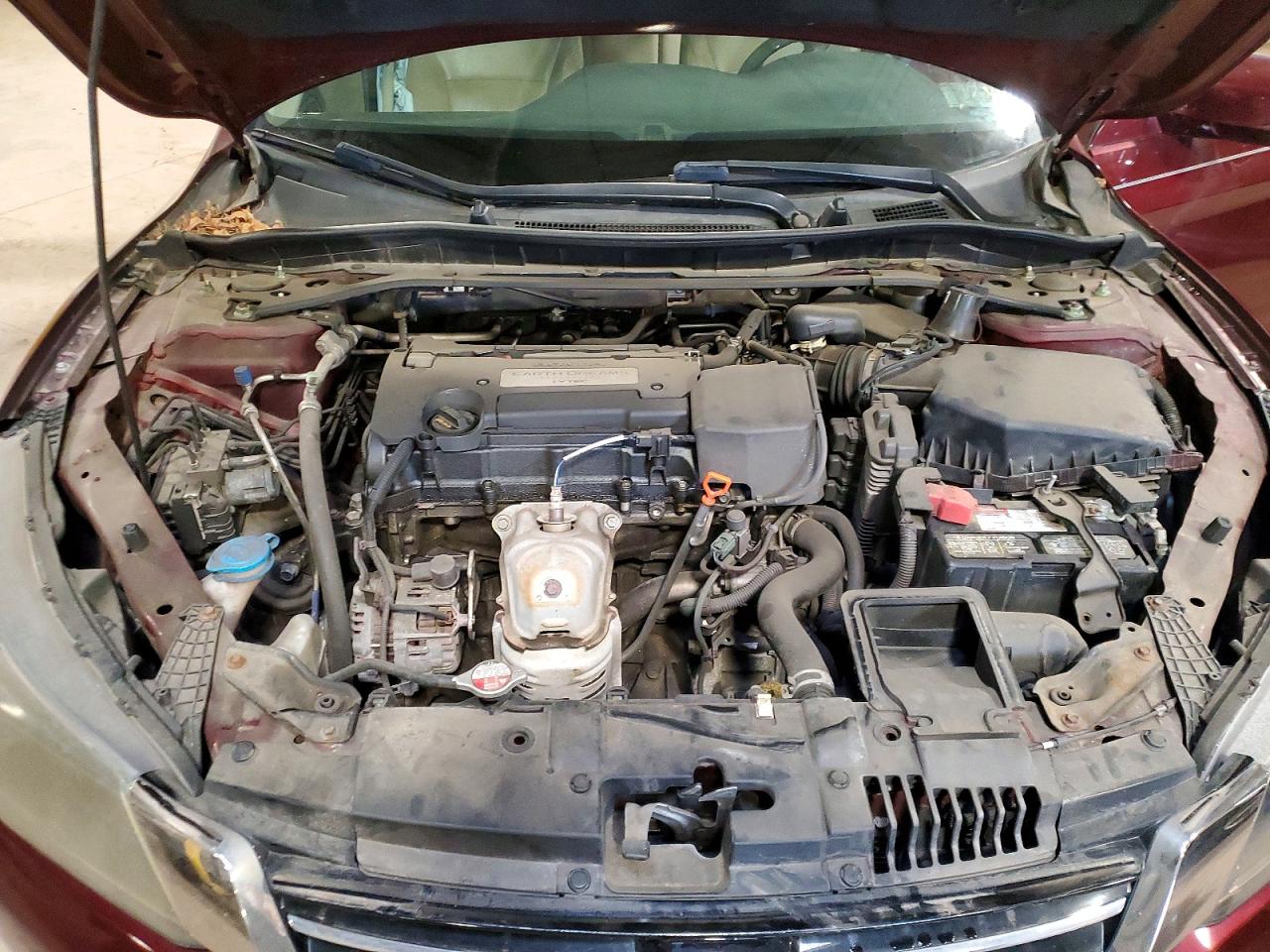 2015 Honda Accord Exl Burgundy vin: 1HGCR2F87FA248486