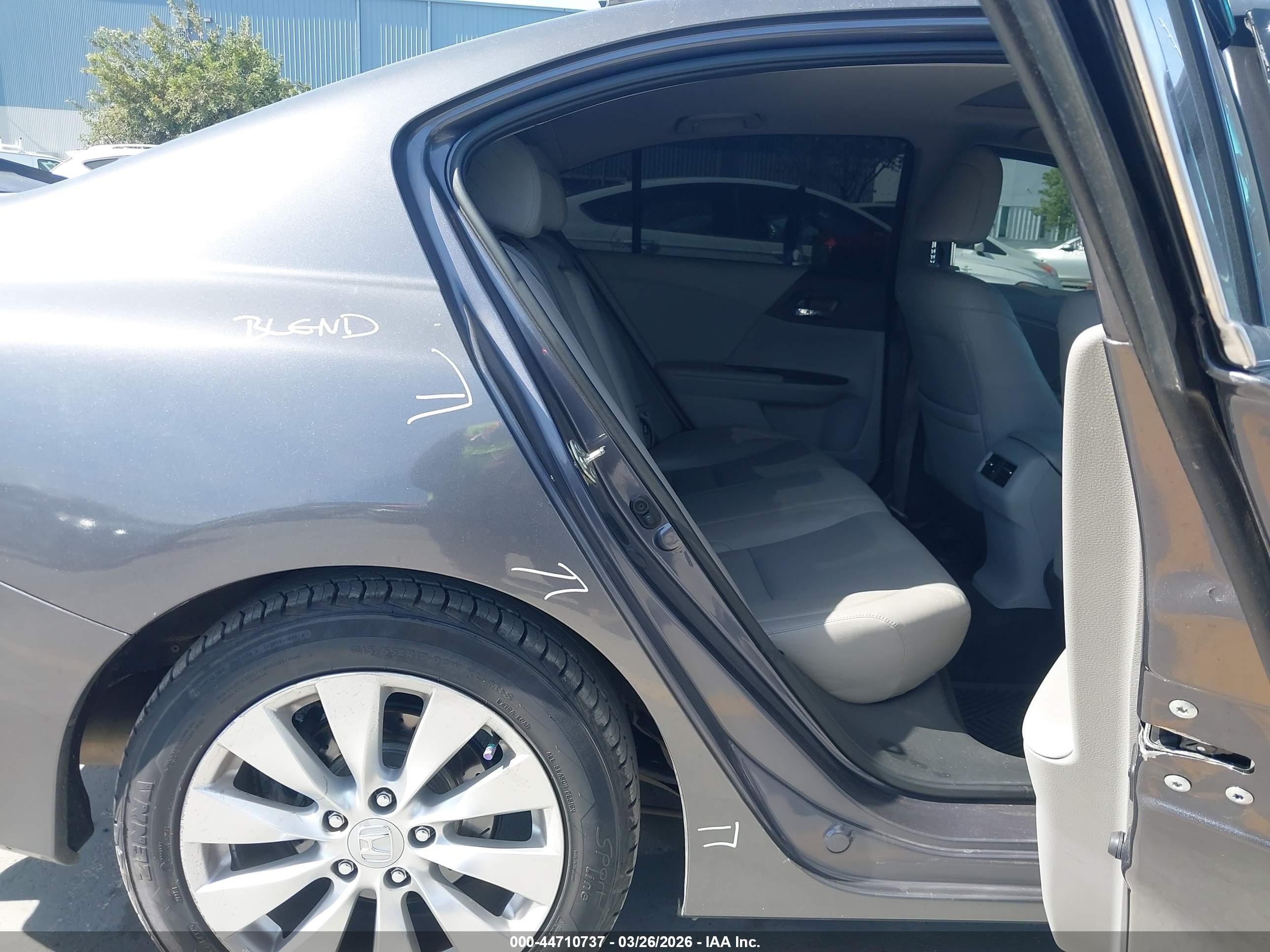 2015 Honda Accord Ex-l Silver vin: 1HGCR2F87FA251758