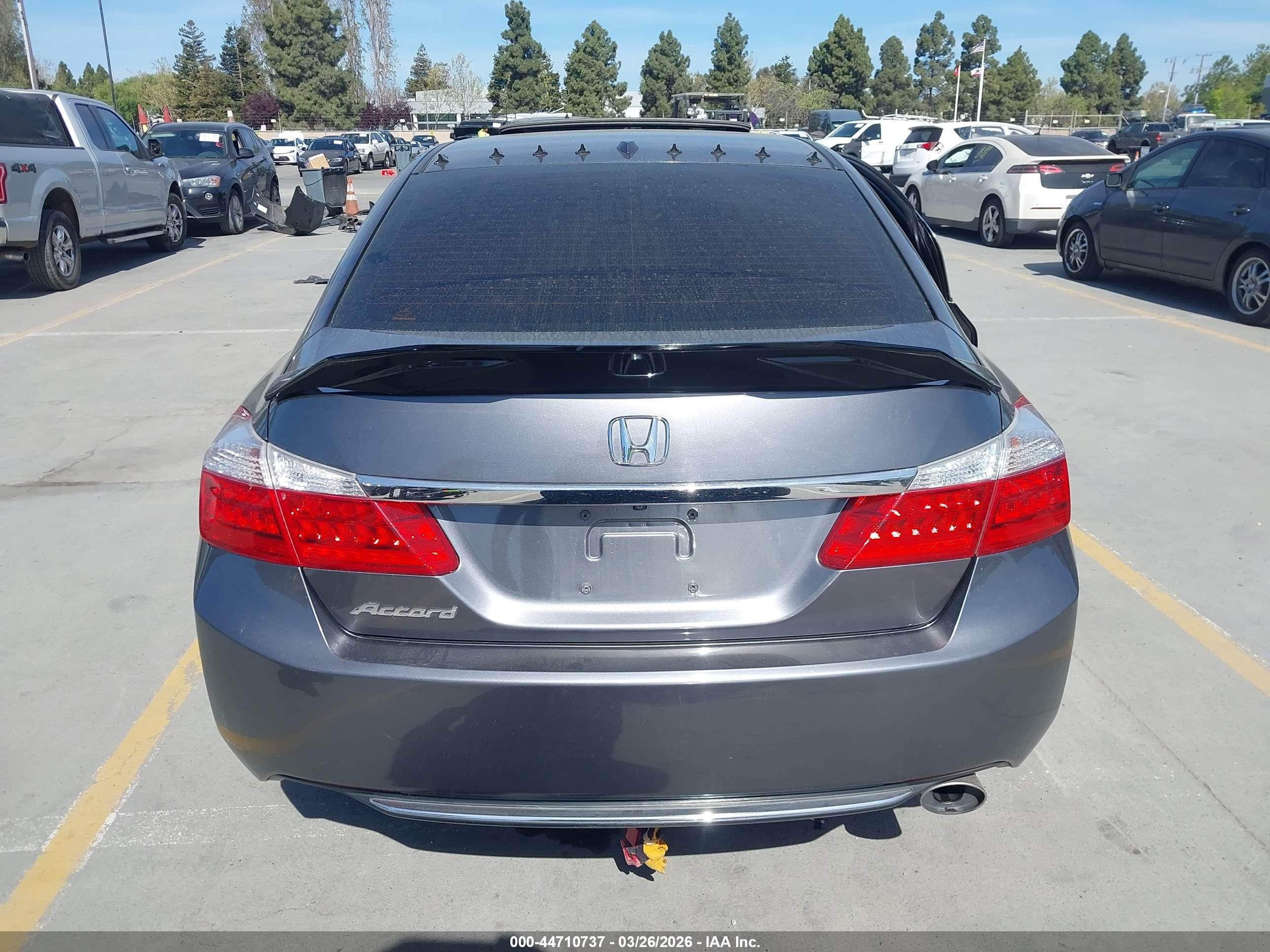 2015 Honda Accord Ex-l Silver vin: 1HGCR2F87FA251758