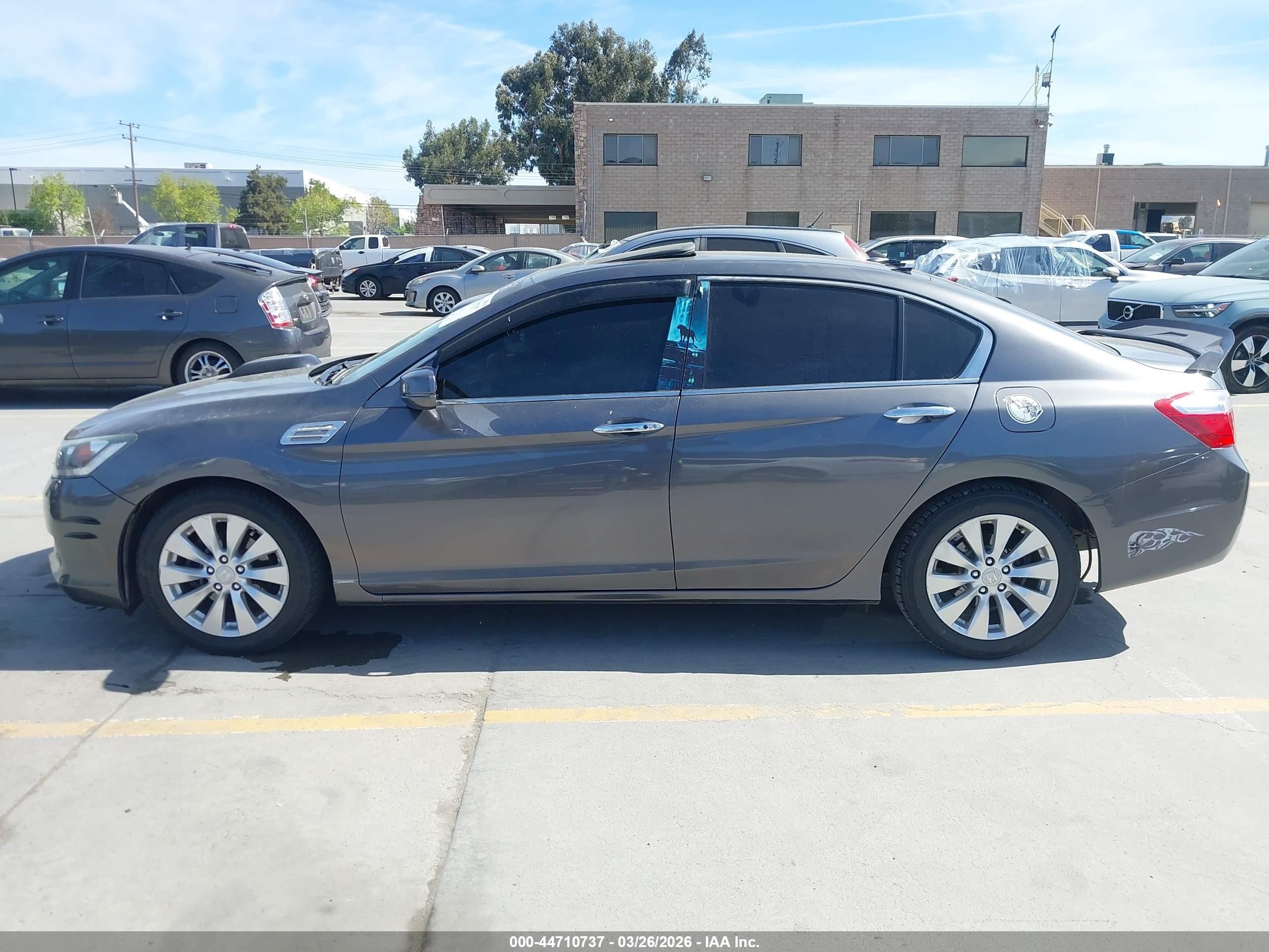 2015 Honda Accord Ex-l Silver vin: 1HGCR2F87FA251758