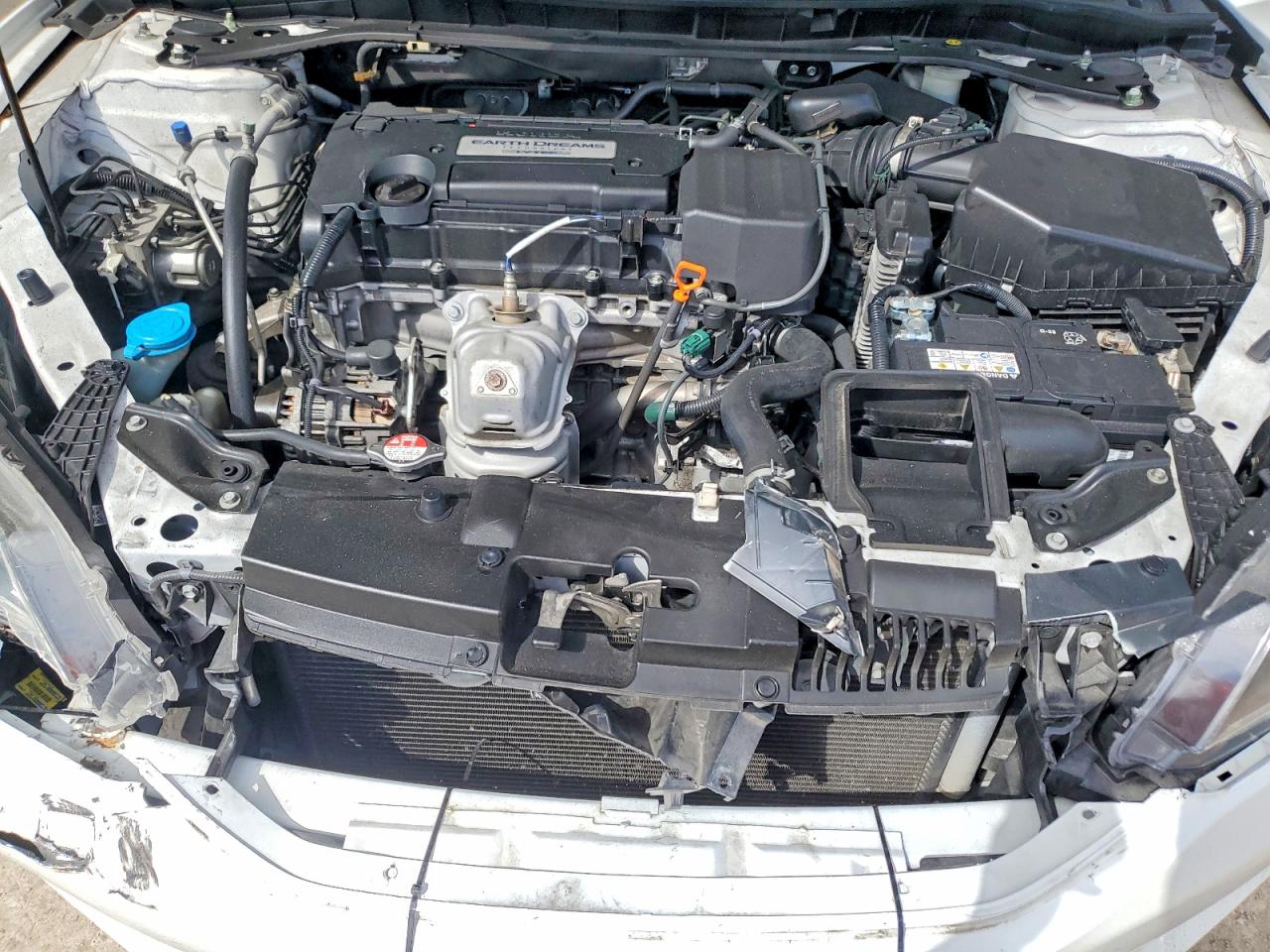 2015 Honda Accord Exl White vin: 1HGCR2F87FA268298
