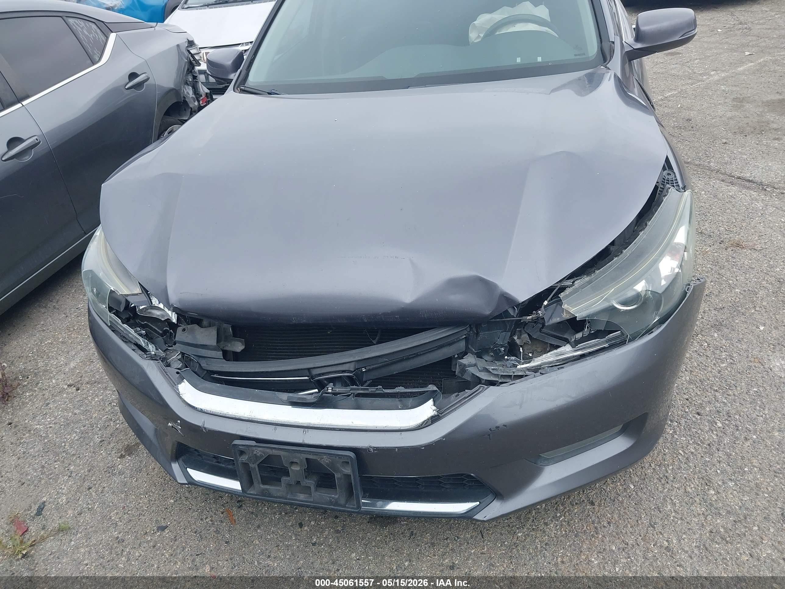 2015 Honda Accord Ex-l Коричневый vin: 1HGCR2F87FA270861