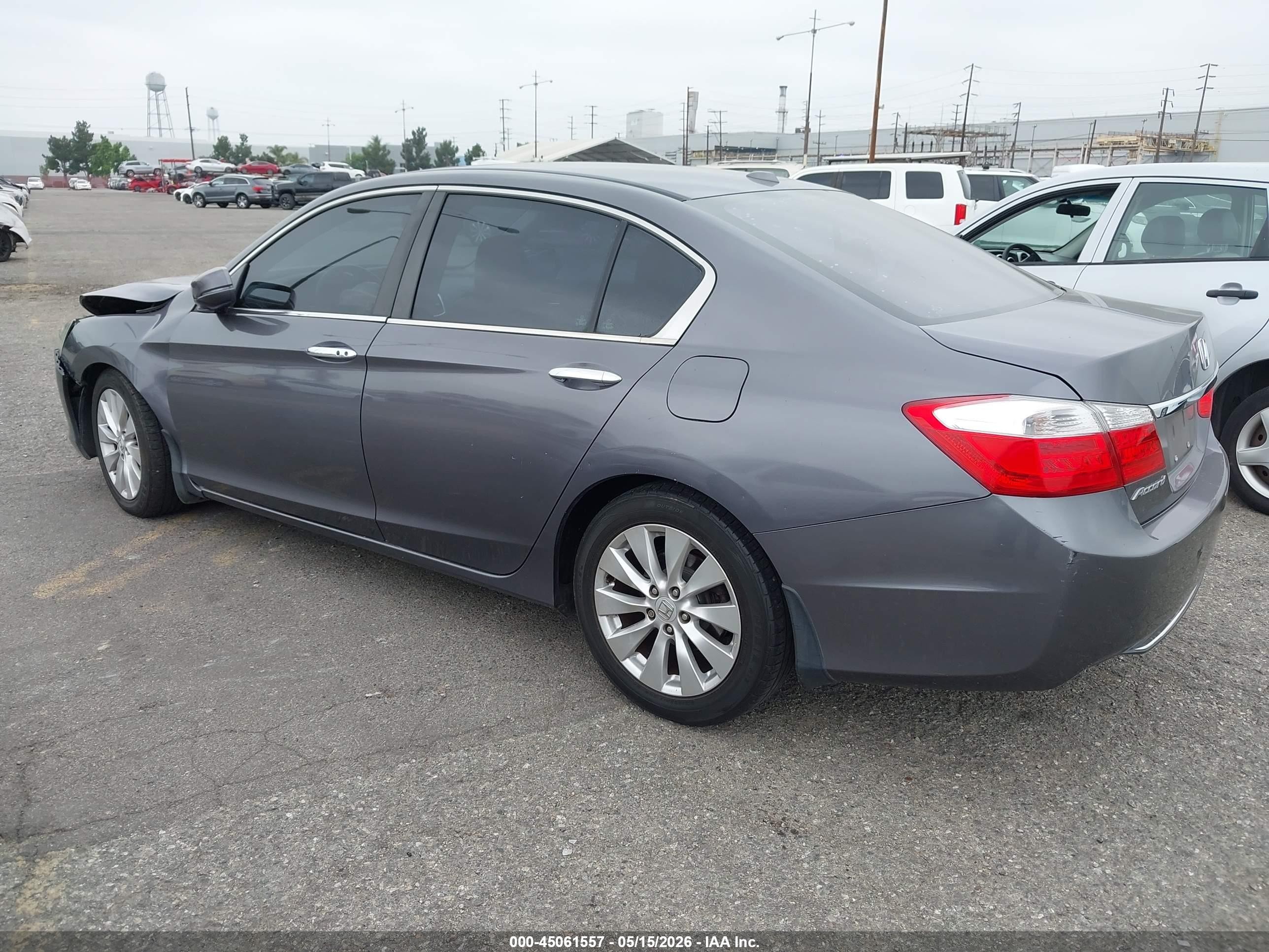 2015 Honda Accord Ex-l Коричневый vin: 1HGCR2F87FA270861