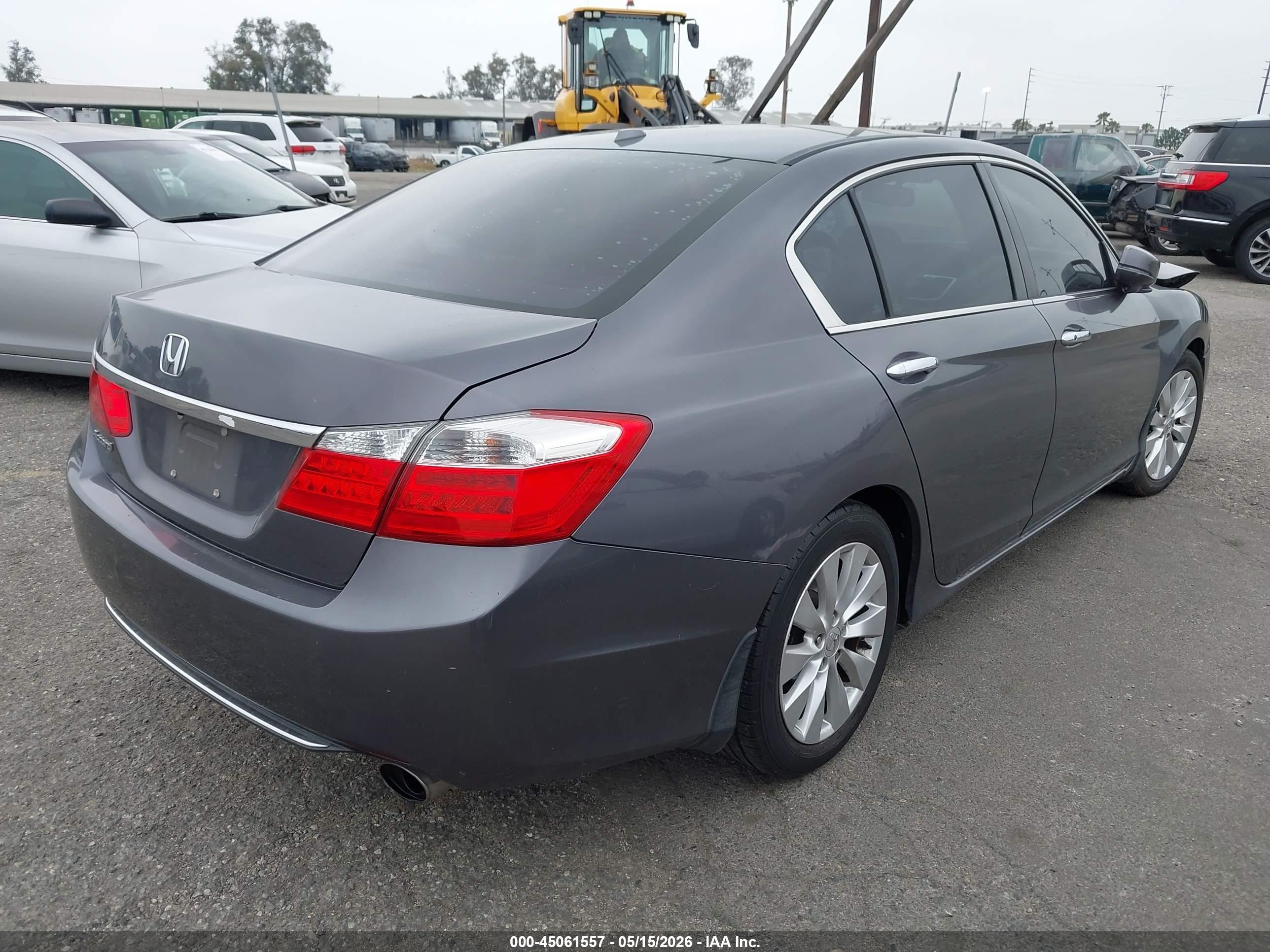 2015 Honda Accord Ex-l Коричневый vin: 1HGCR2F87FA270861