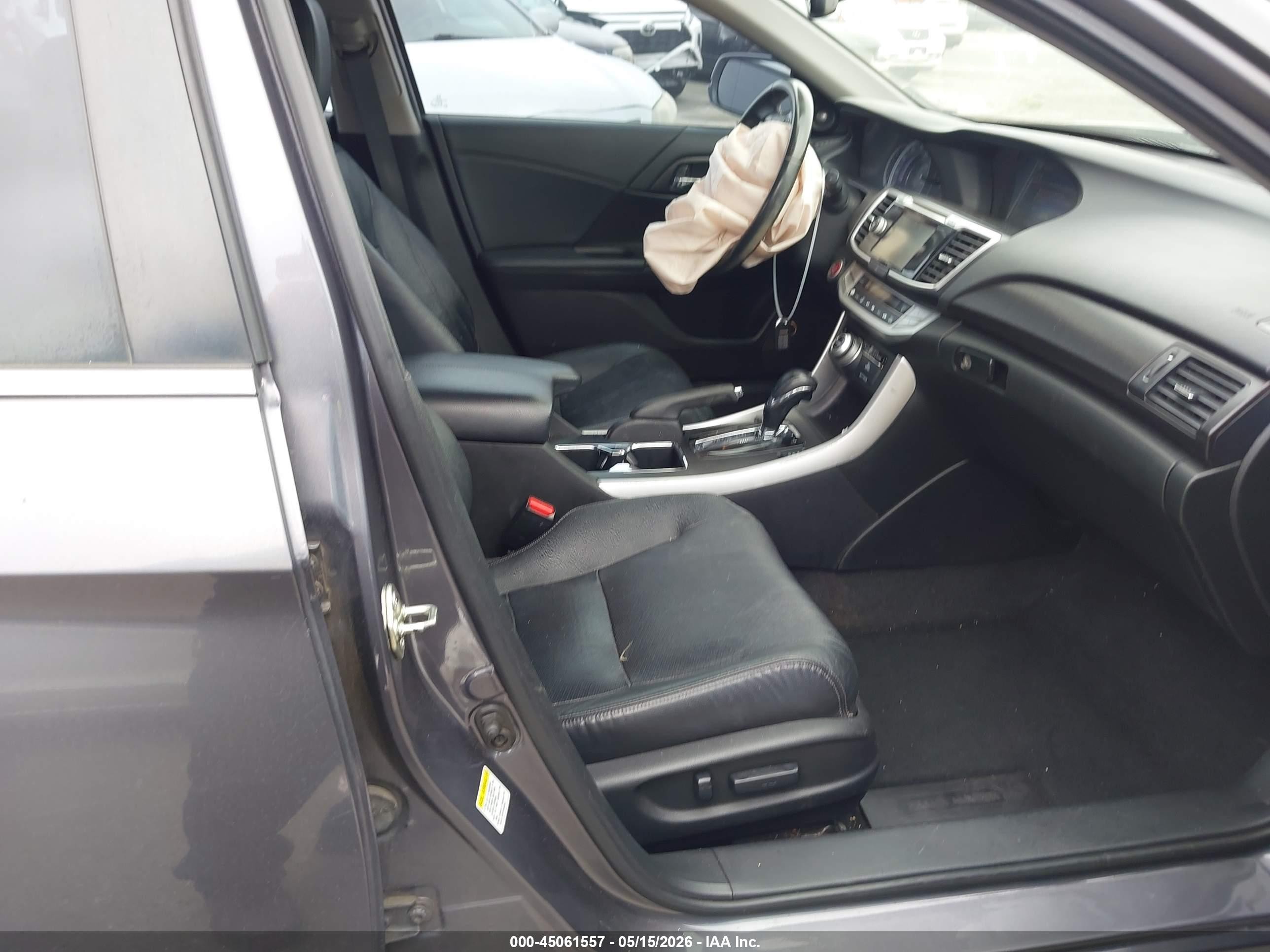 2015 Honda Accord Ex-l Коричневый vin: 1HGCR2F87FA270861