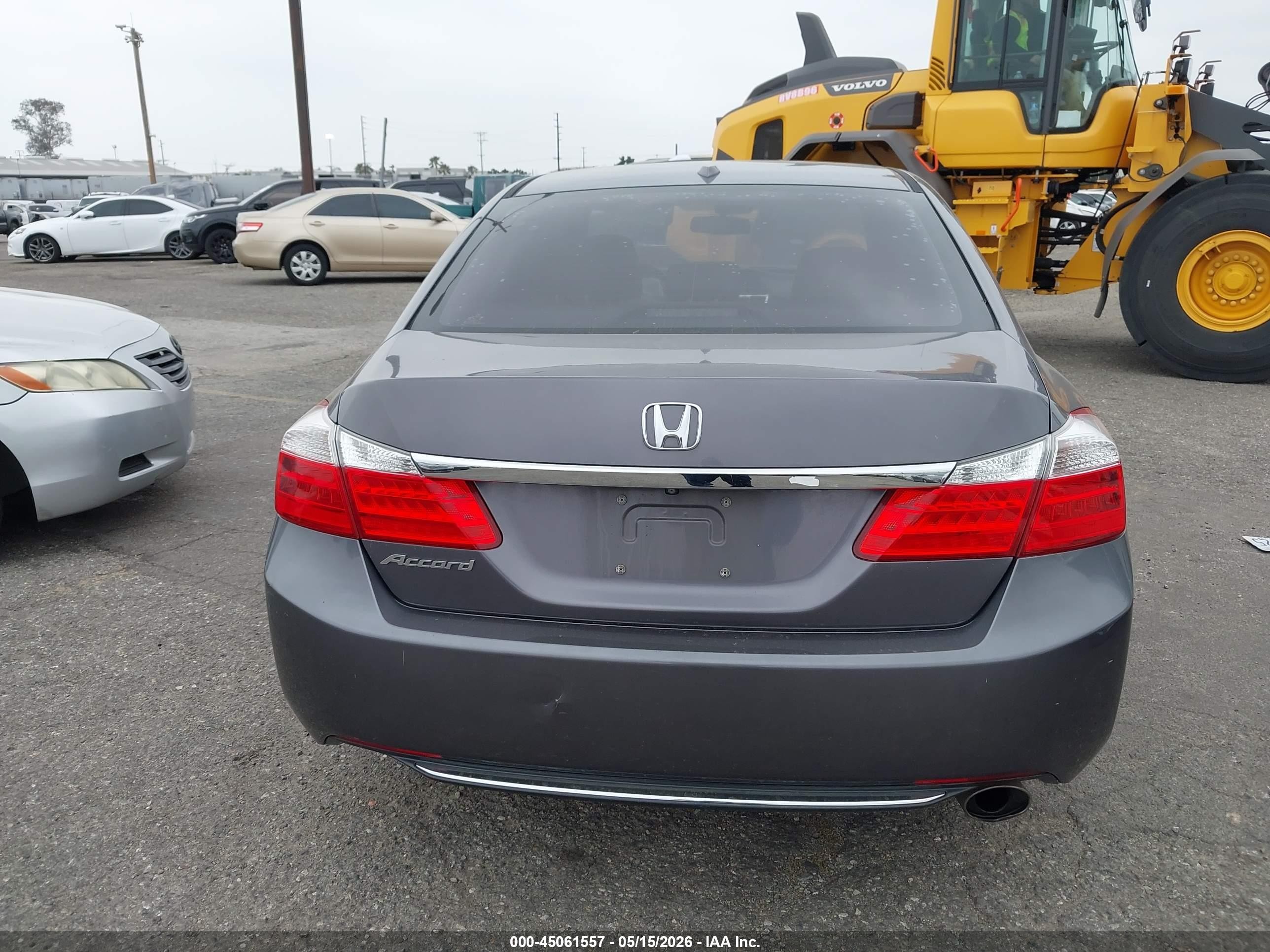 2015 Honda Accord Ex-l Коричневый vin: 1HGCR2F87FA270861