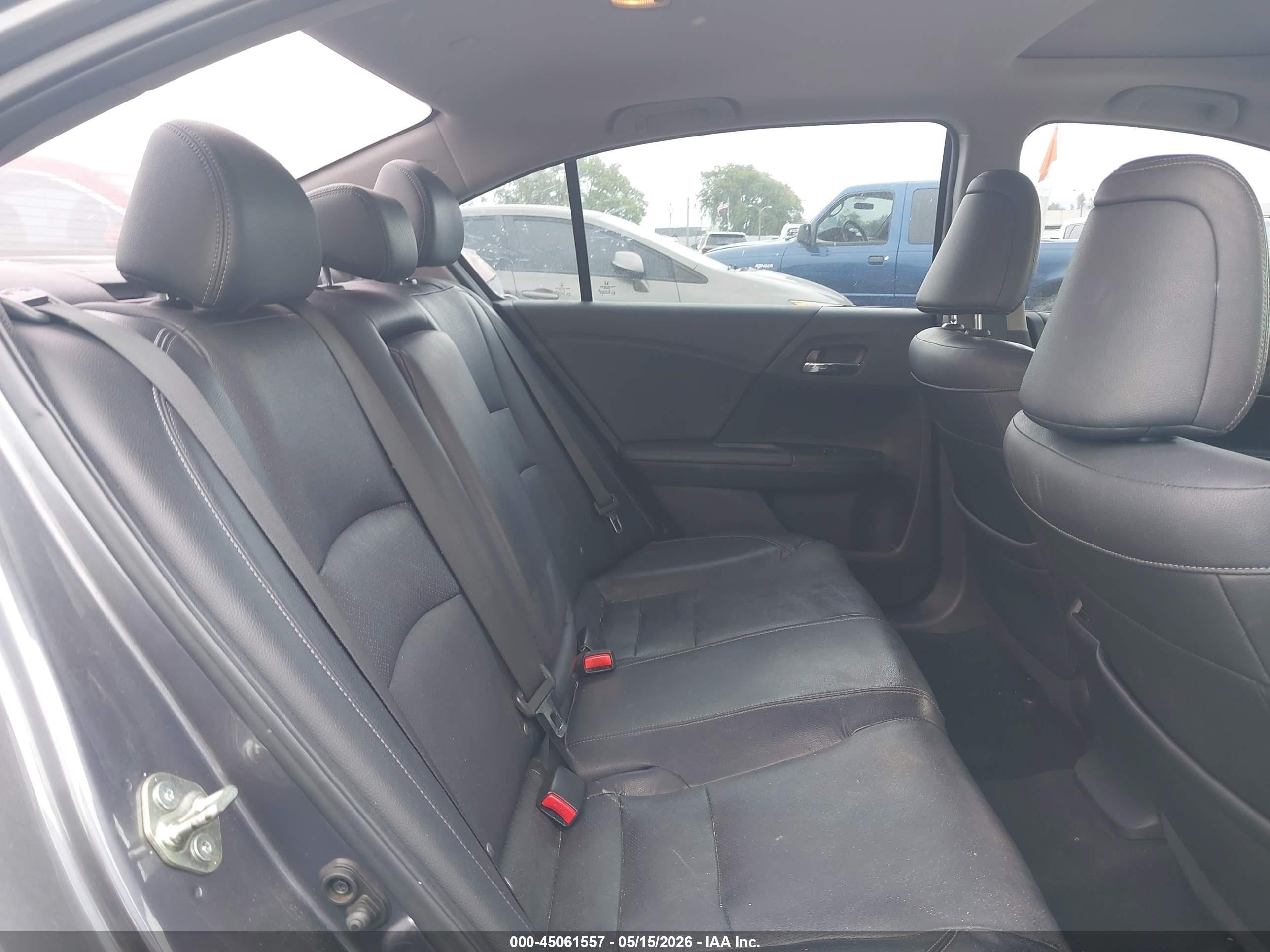 2015 Honda Accord Ex-l Коричневый vin: 1HGCR2F87FA270861