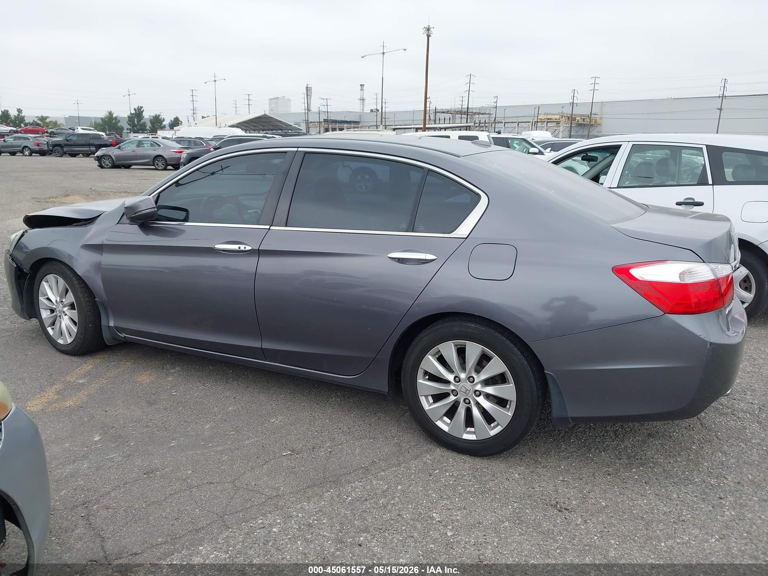 2015 Honda Accord Ex-l Коричневый vin: 1HGCR2F87FA270861
