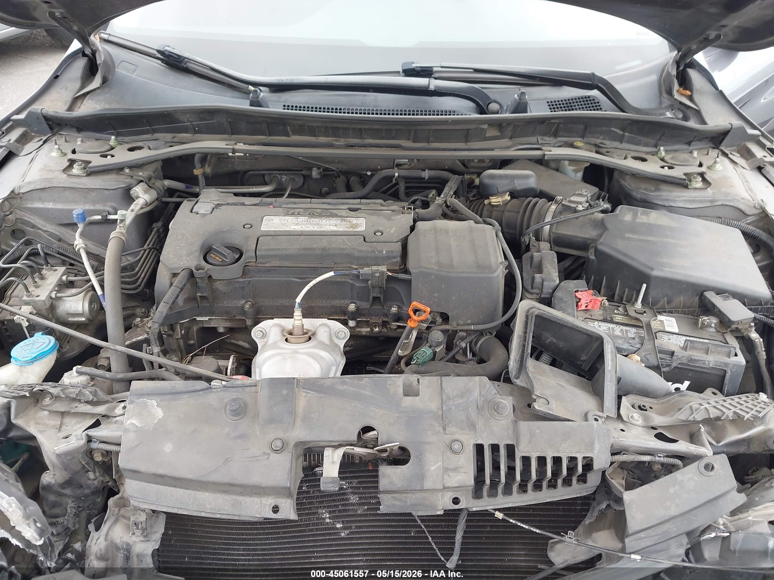 2015 Honda Accord Ex-l Коричневый vin: 1HGCR2F87FA270861