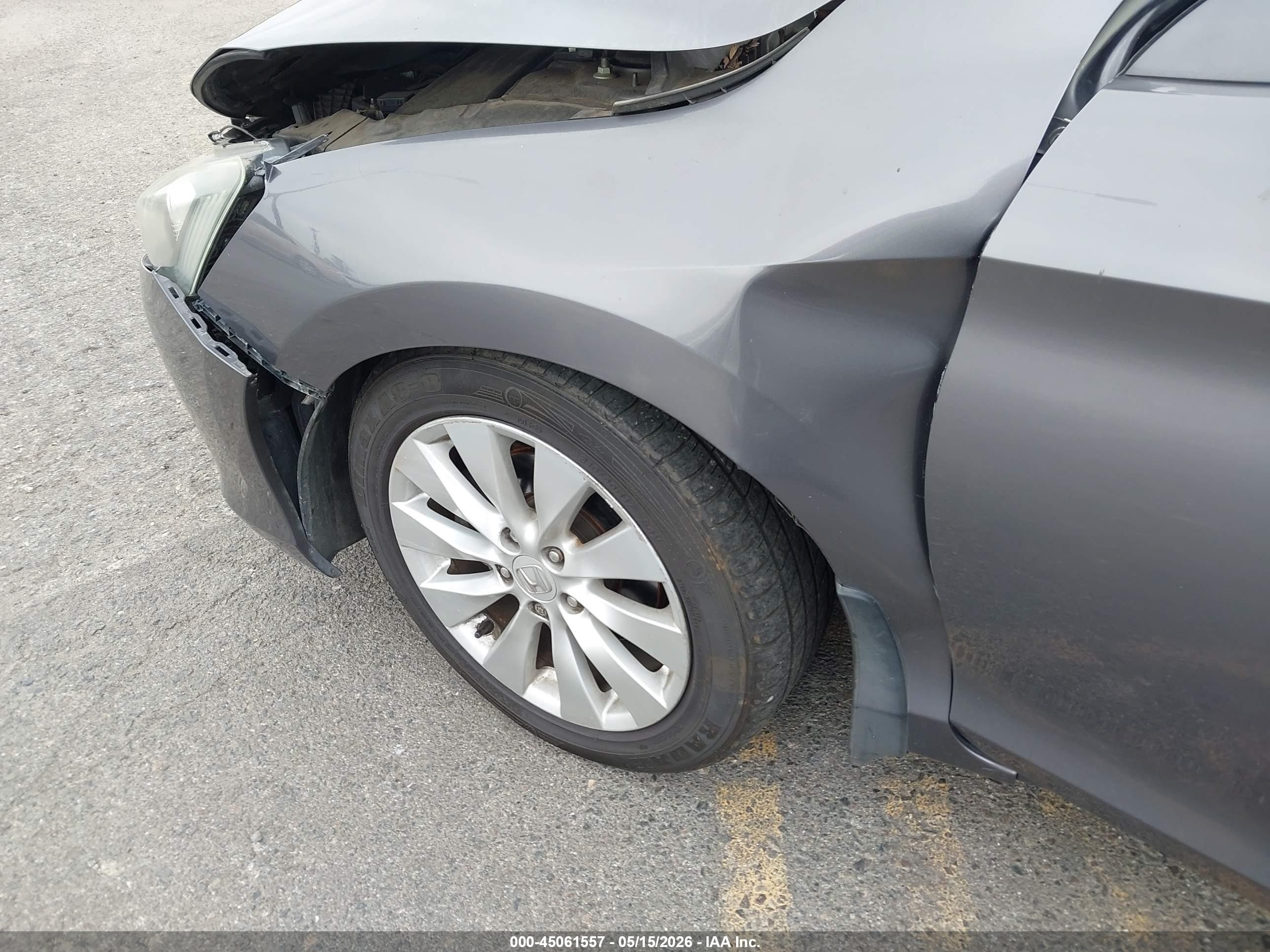 2015 Honda Accord Ex-l Коричневый vin: 1HGCR2F87FA270861