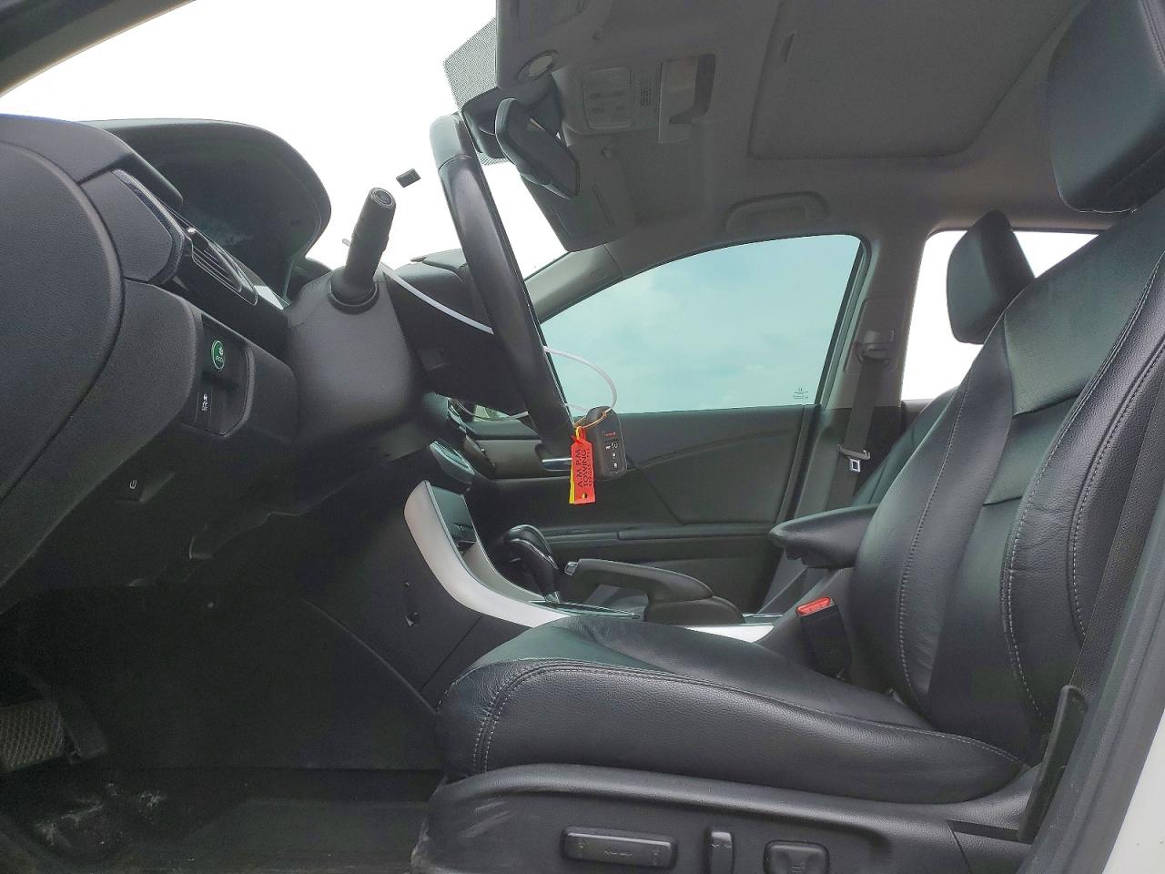 2015 Honda Accord Exl White vin: 1HGCR2F87FA804845