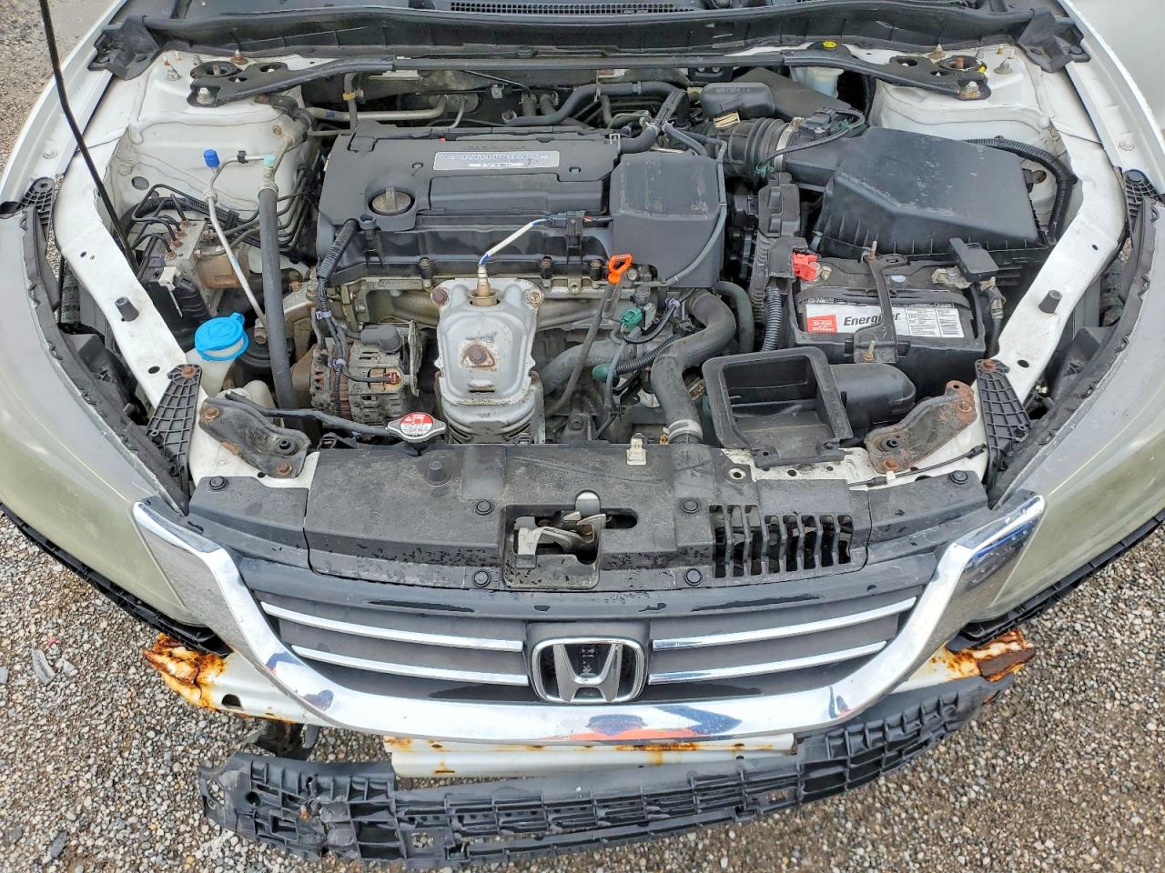 2015 Honda Accord Exl White vin: 1HGCR2F87FA804845