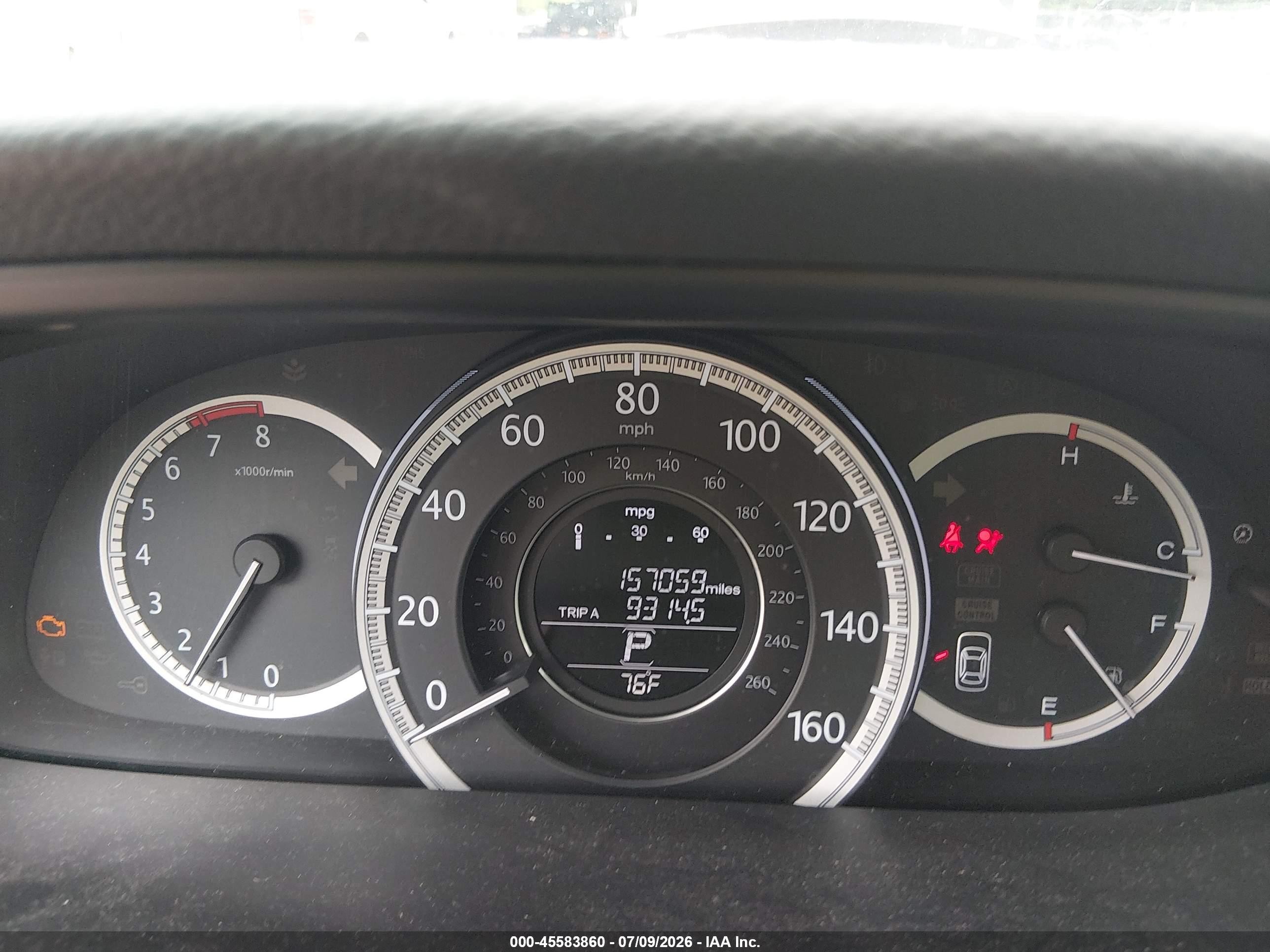 2013 Honda Accord Ex-l White vin: 1HGCR2F88DA004035