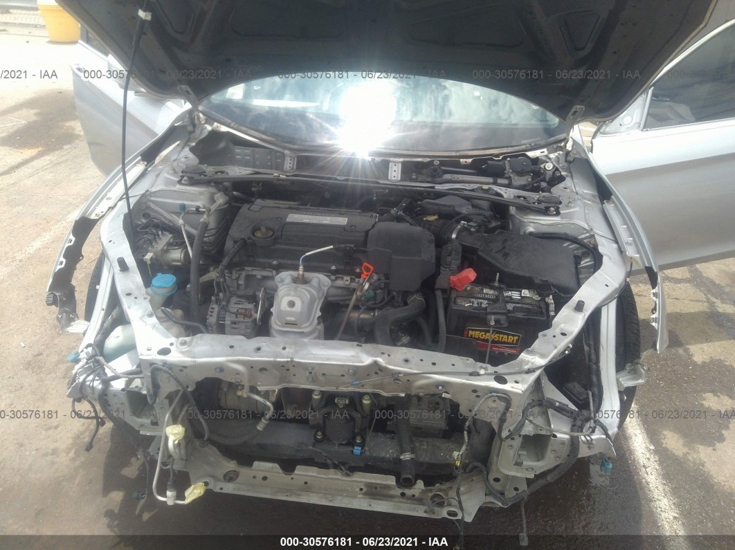 2013 Honda Accord Sdn Ex-l Silver vin: 1HGCR2F88DA015181