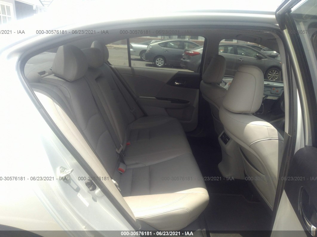 2013 Honda Accord Sdn Ex-l Silver vin: 1HGCR2F88DA015181