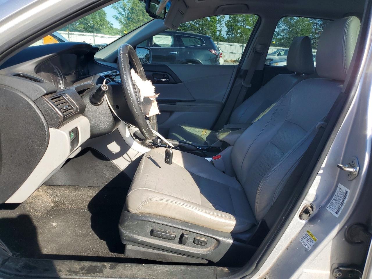 2013 Honda Accord Exl Silver vin: 1HGCR2F88DA015181