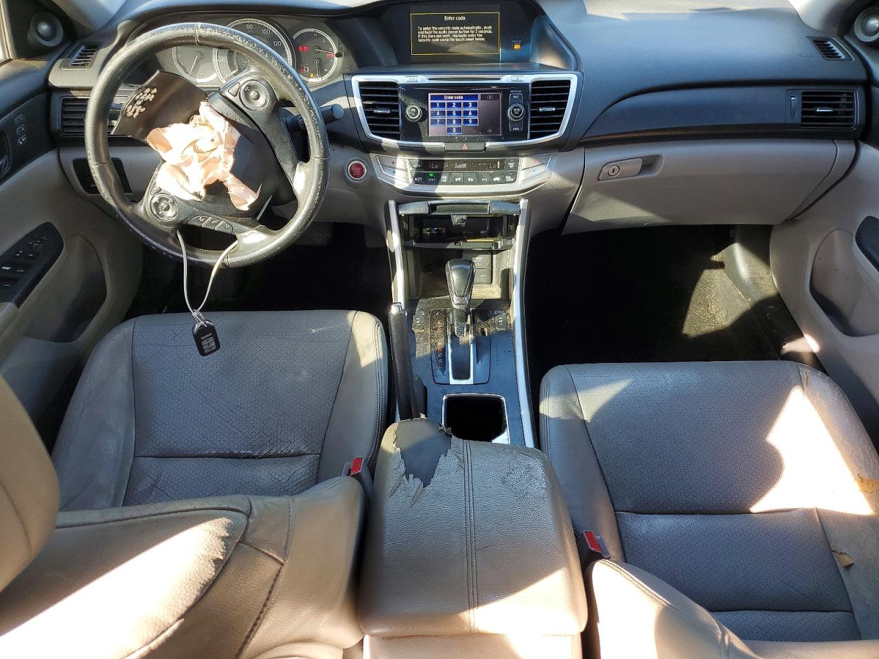 2013 Honda Accord Exl Silver vin: 1HGCR2F88DA015181