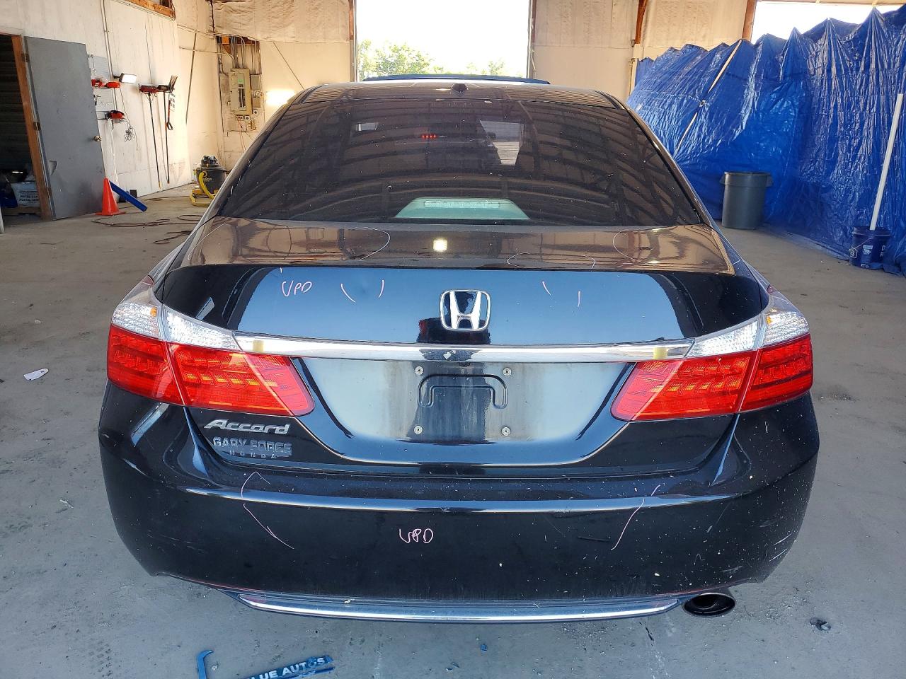 2013 Honda Accord Exl Black vin: 1HGCR2F88DA042347