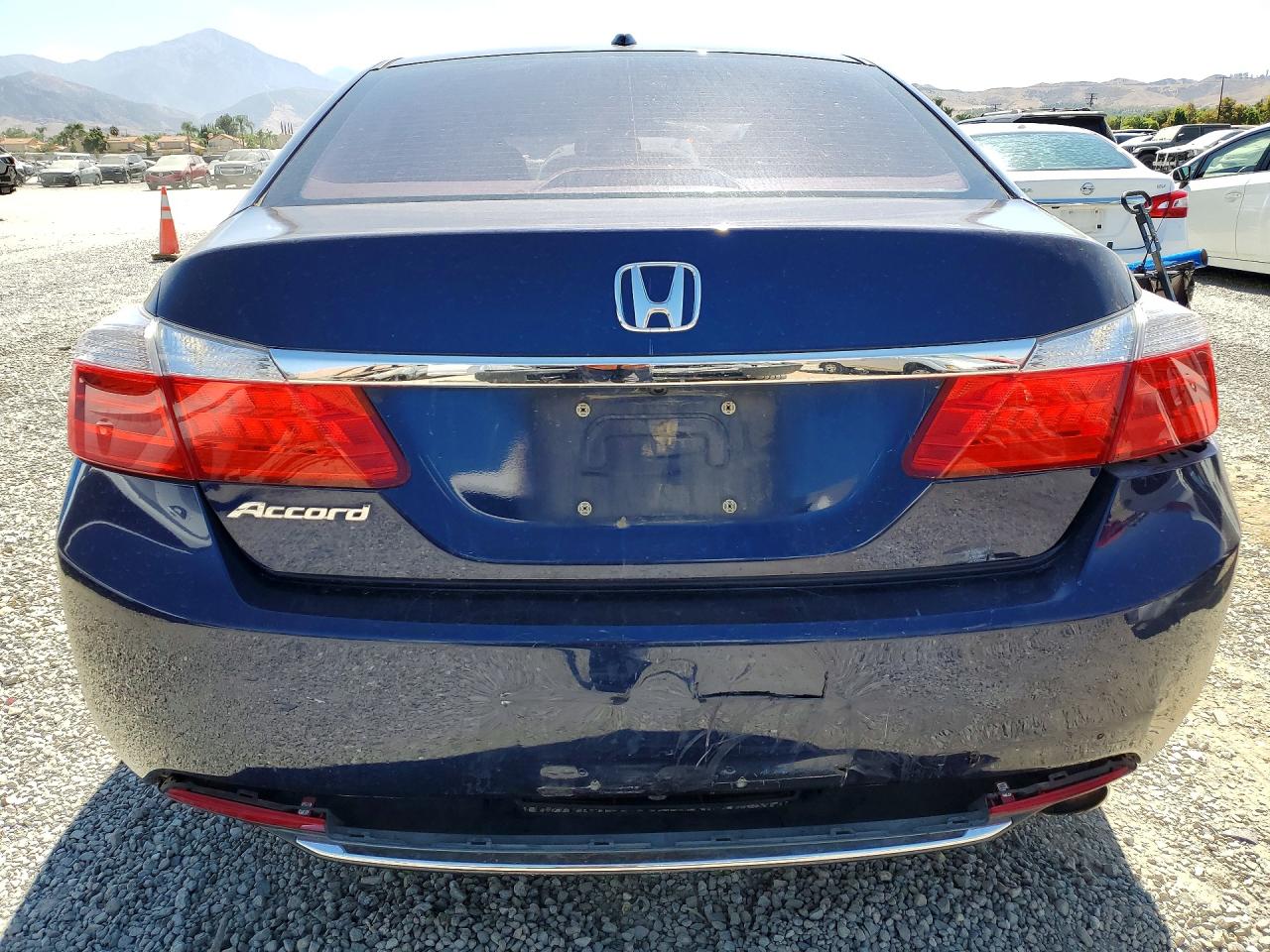 2013 Honda Accord Exl Blue vin: 1HGCR2F88DA045653