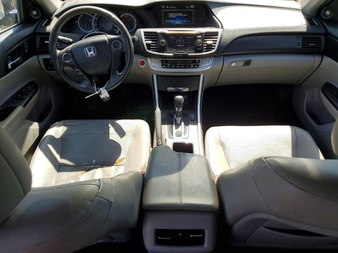 2013 Honda Accord Exl Blue vin: 1HGCR2F88DA045653