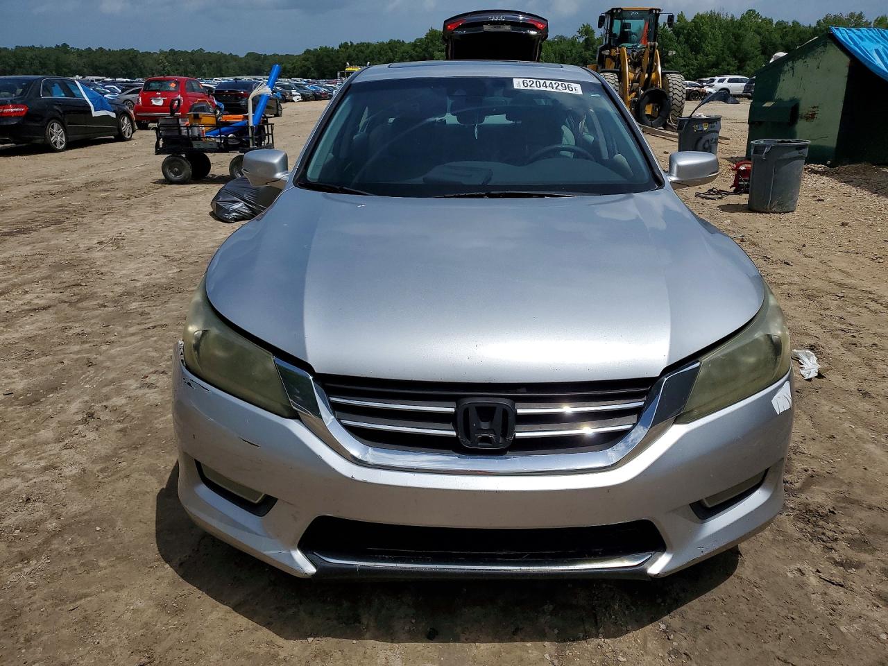 2013 Honda Accord Exl Silver vin: 1HGCR2F88DA056247