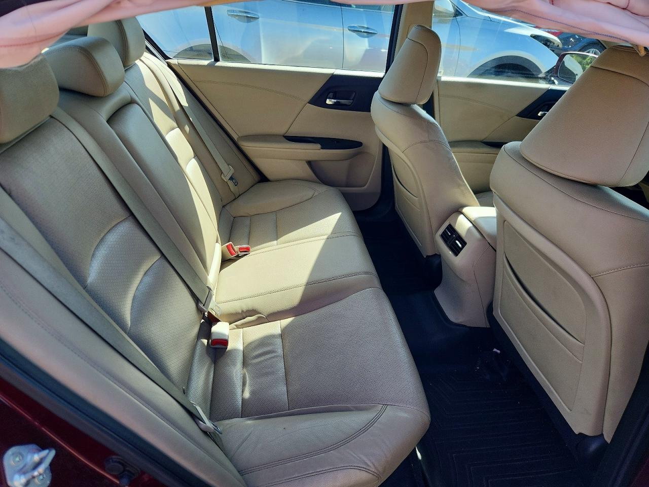 2013 Honda Accord Exl Burgundy vin: 1HGCR2F88DA057401