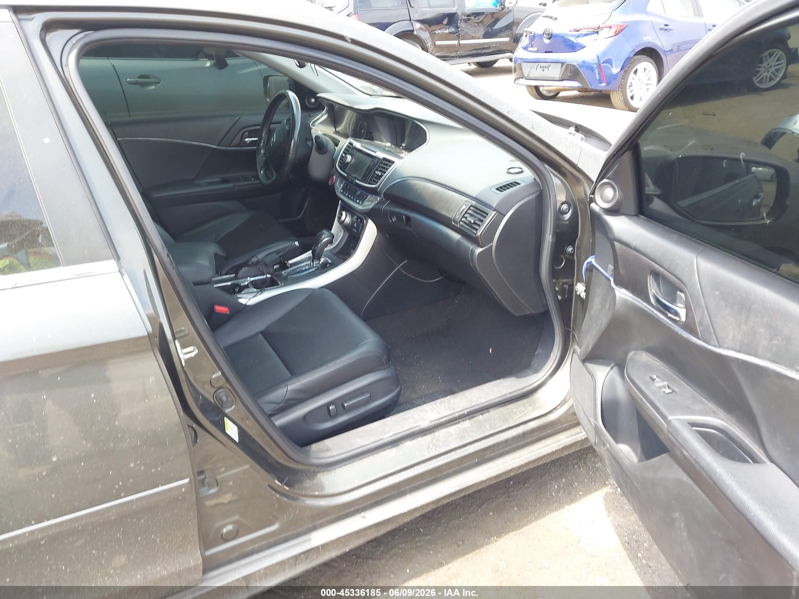 2013 Honda Accord Ex-l Gray vin: 1HGCR2F88DA074005