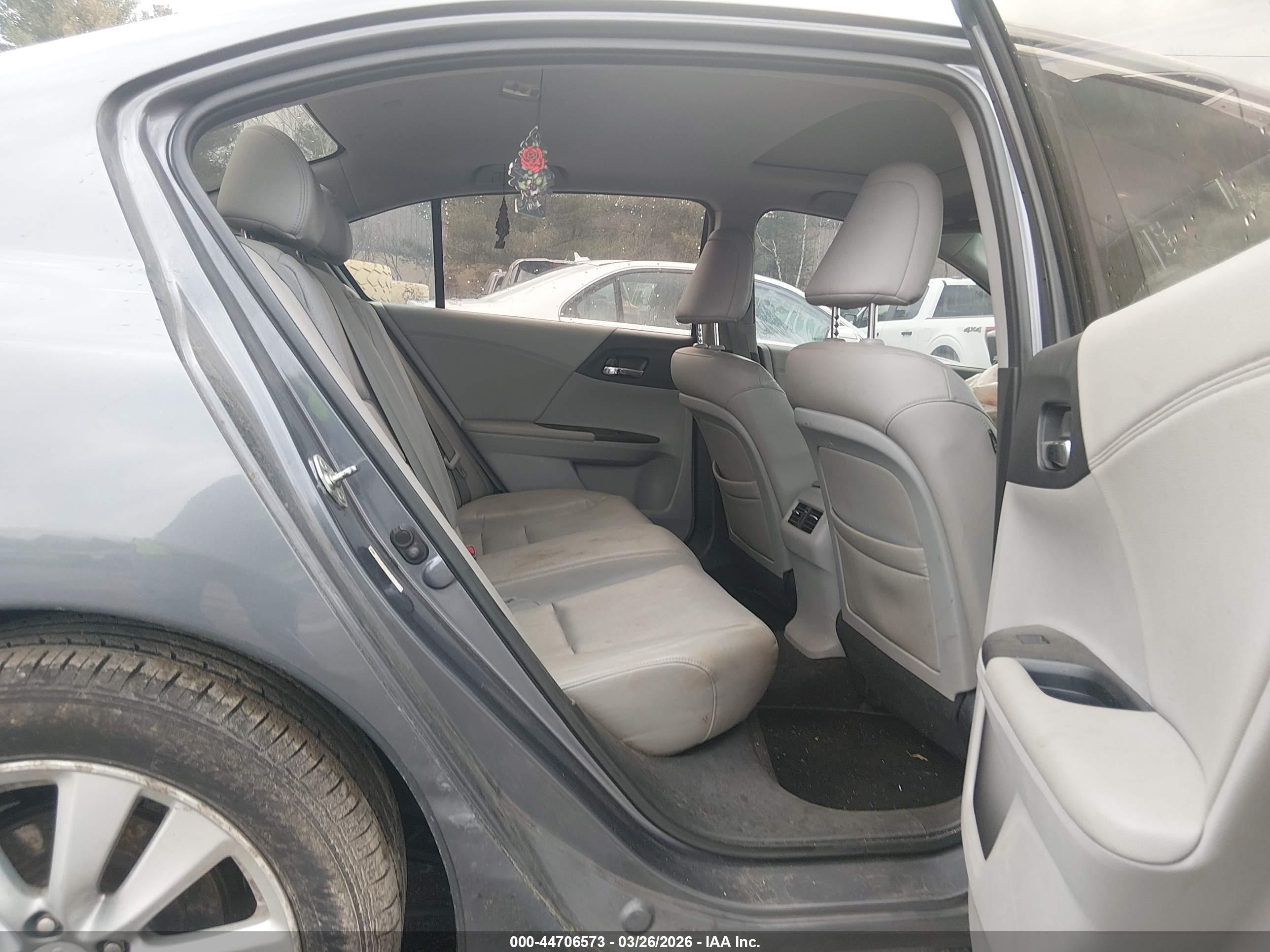 2013 Honda Accord Ex-l Серый vin: 1HGCR2F88DA087689