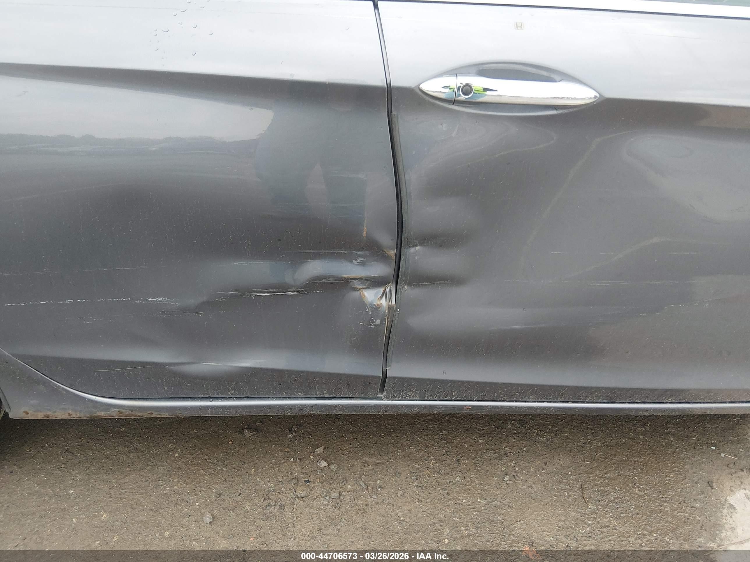 2013 Honda Accord Ex-l Серый vin: 1HGCR2F88DA087689