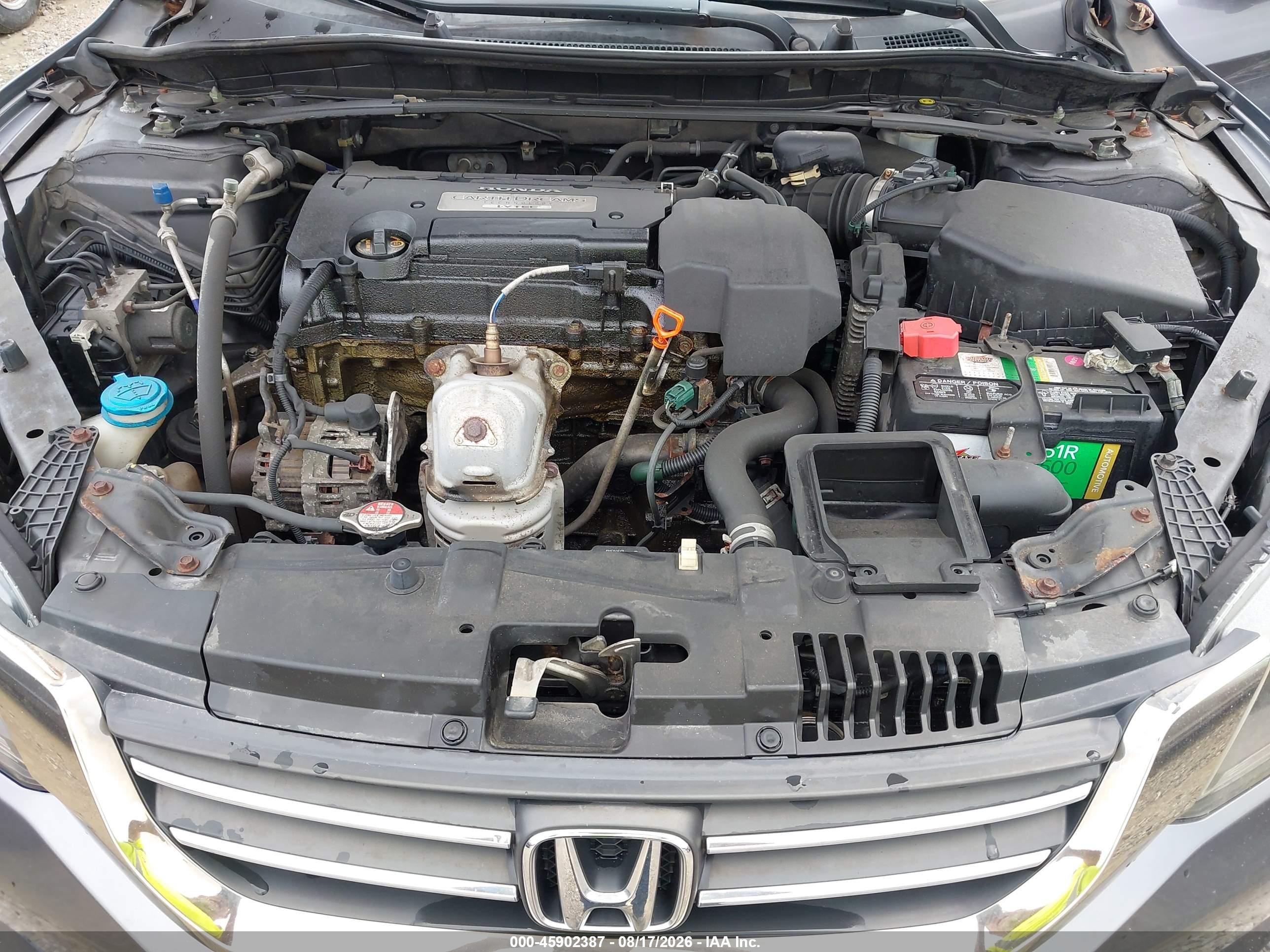 2013 Honda Accord Ex-l Blue vin: 1HGCR2F88DA090642
