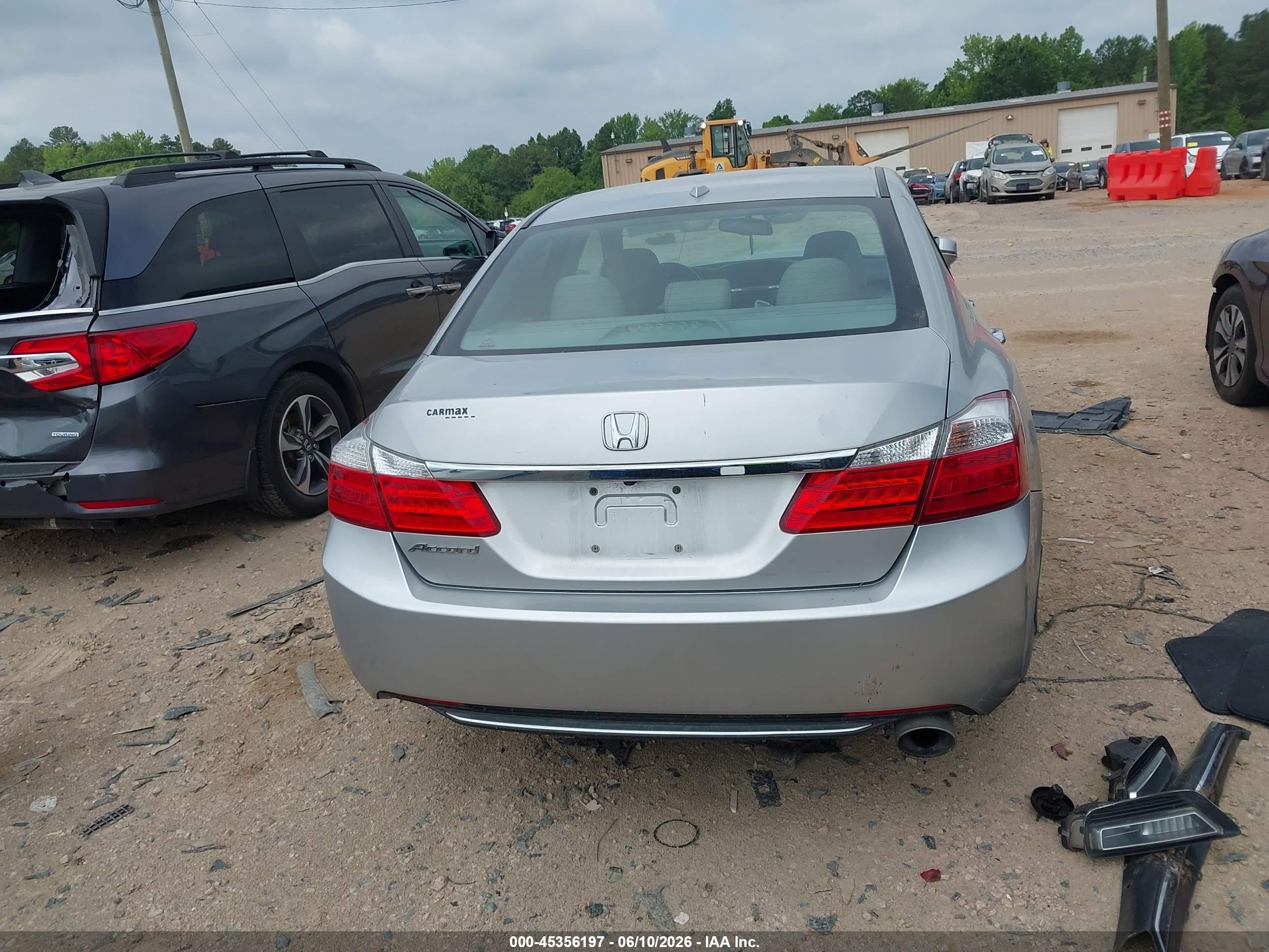 2013 Honda Accord Ex-l Silver vin: 1HGCR2F88DA102630