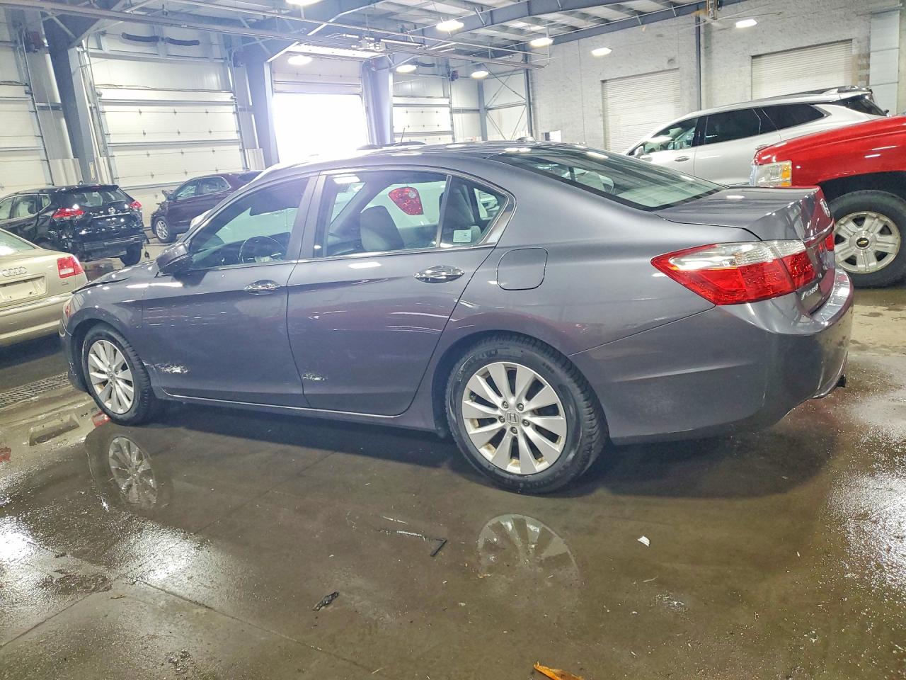 2013 Honda Accord Exl Gray vin: 1HGCR2F88DA114423