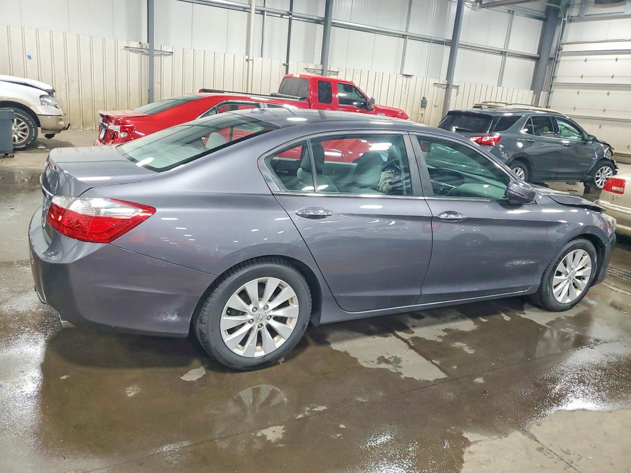 2013 Honda Accord Exl Gray vin: 1HGCR2F88DA114423